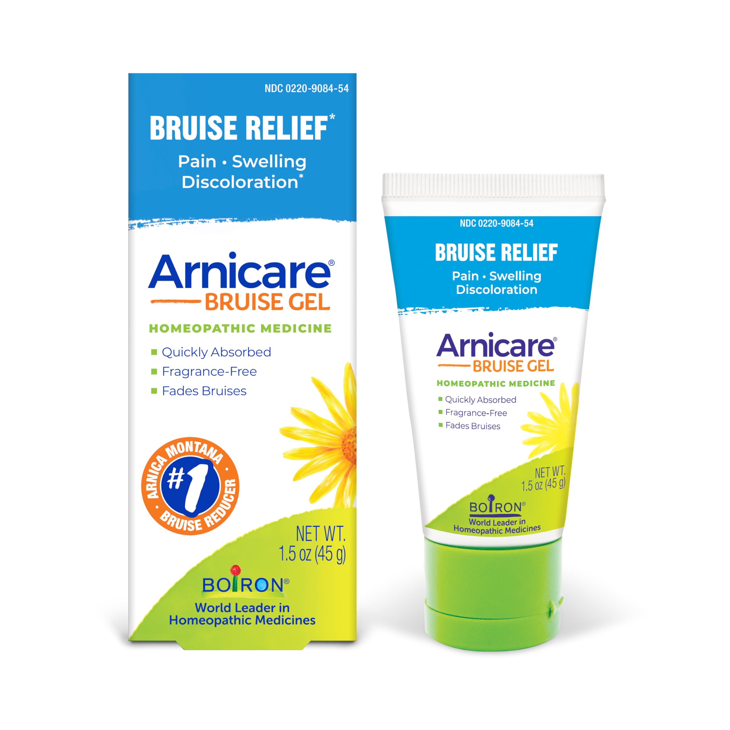 Boiron Arnicare Bruise Gel for Relief of Pain, Inflammation or Swelling, Soreness, and Discoloration - Non-greasy and Fragrance-Free - 1.5 oz Boiron uk supplements