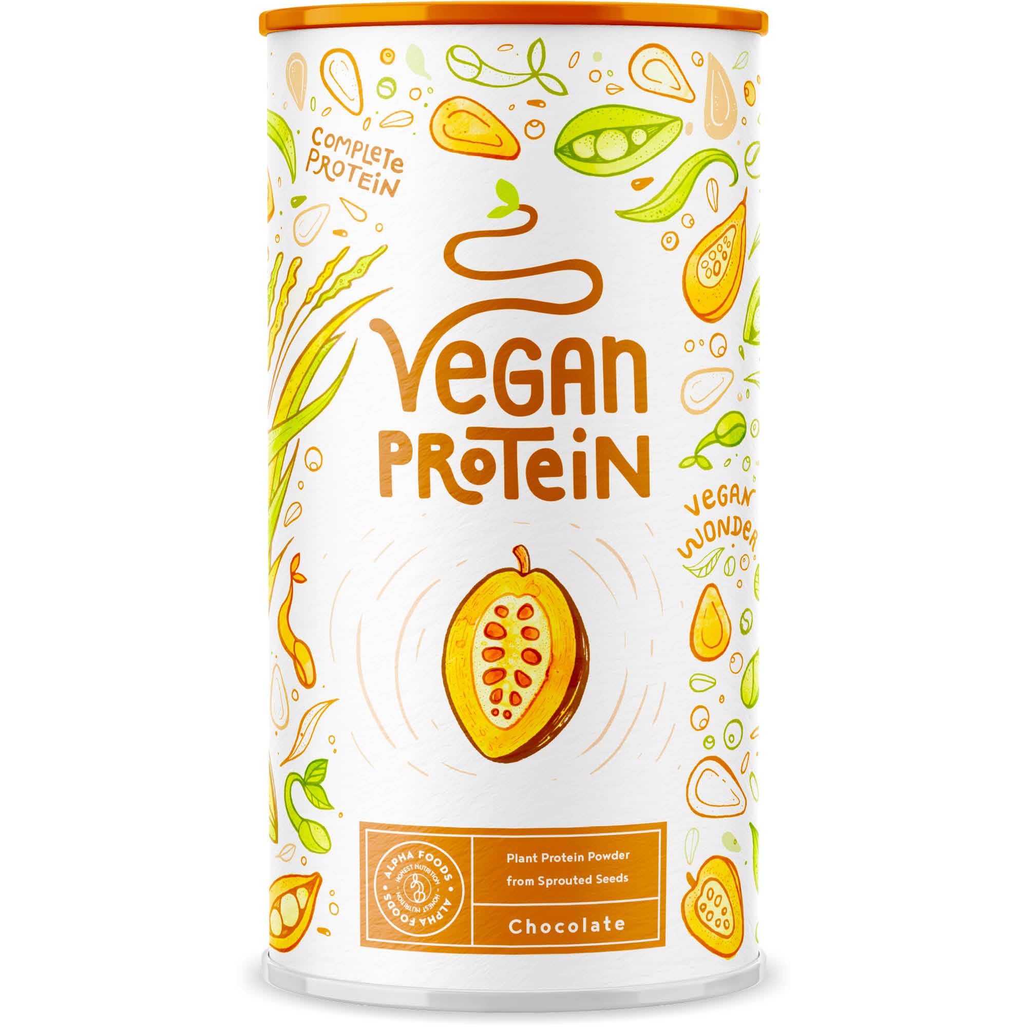 Alpha Foods Vegan Protein Powder - Muscle Building Powder with Amino Acids Alpha Foods uk supplements