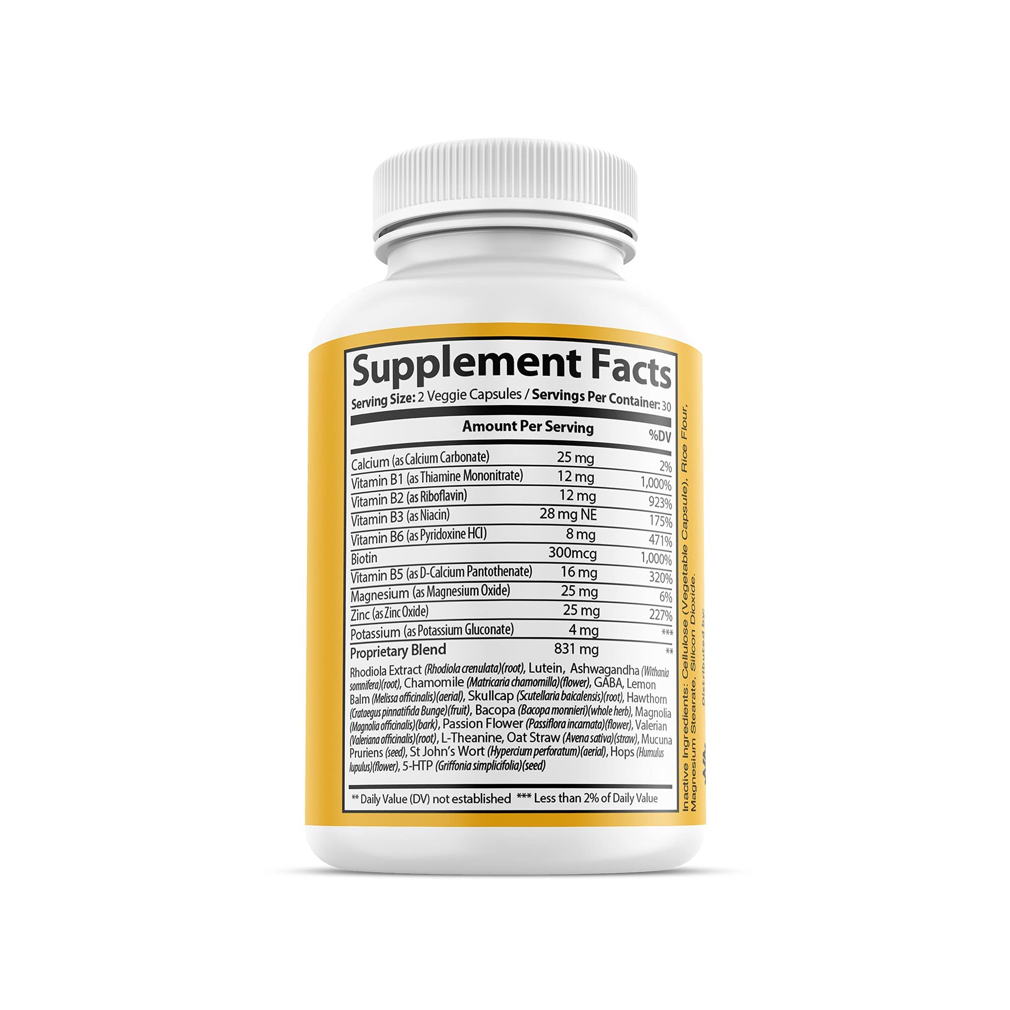 Warped Wellness Womens Supplement That Boosts Mood, Helps Relax The Mind & Body, Relieves Tension & Worries| Magnolia Bark for Female Specific Help| Serene Goddess | Vitamin Helps Boost Mood Warped Wellness uk supplements