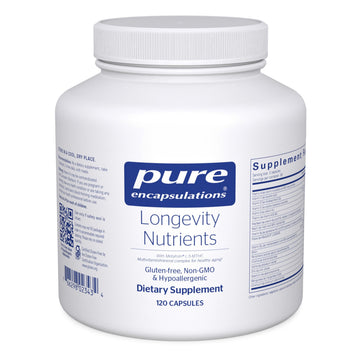 Pure Encapsulations Longevity Nutrients | Multivitamin/Mineral Complex to Support Healthy Aging, Brain Function, Eyes, Bones, and Vascular Health* | 120 Capsules Pure Encapsulations uk supplements
