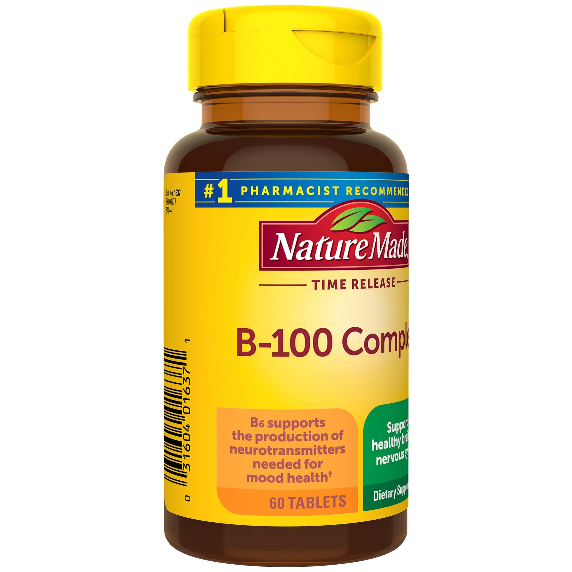 Nature Made Time Release Vitamin B-100 High Potency B Complex, Dietary Supplement Nature Made uk supplements