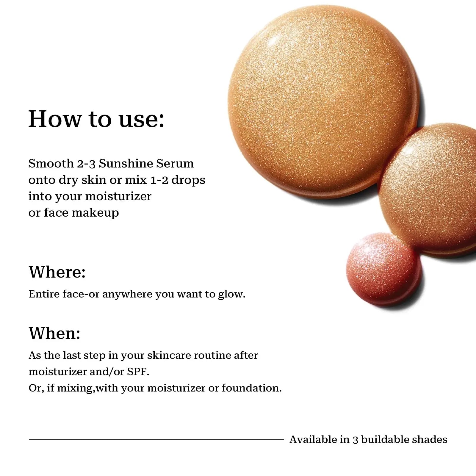 SWETIYOU Bronzing Drops, Lightweight and Non-greasy Liquid Bronzer for Face & Body, Instant Sunshine Glow Serum for Flawless Skin & Radiant Finish (RUST RED) SWETIYOU uk supplements