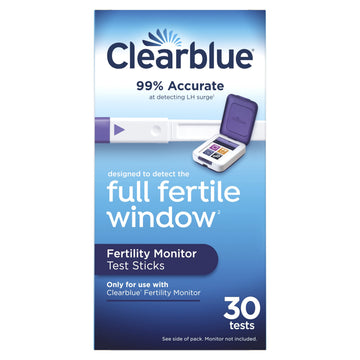 Clearblue Fertility Monitor Test Sticks, 30 count Clearblue uk supplements