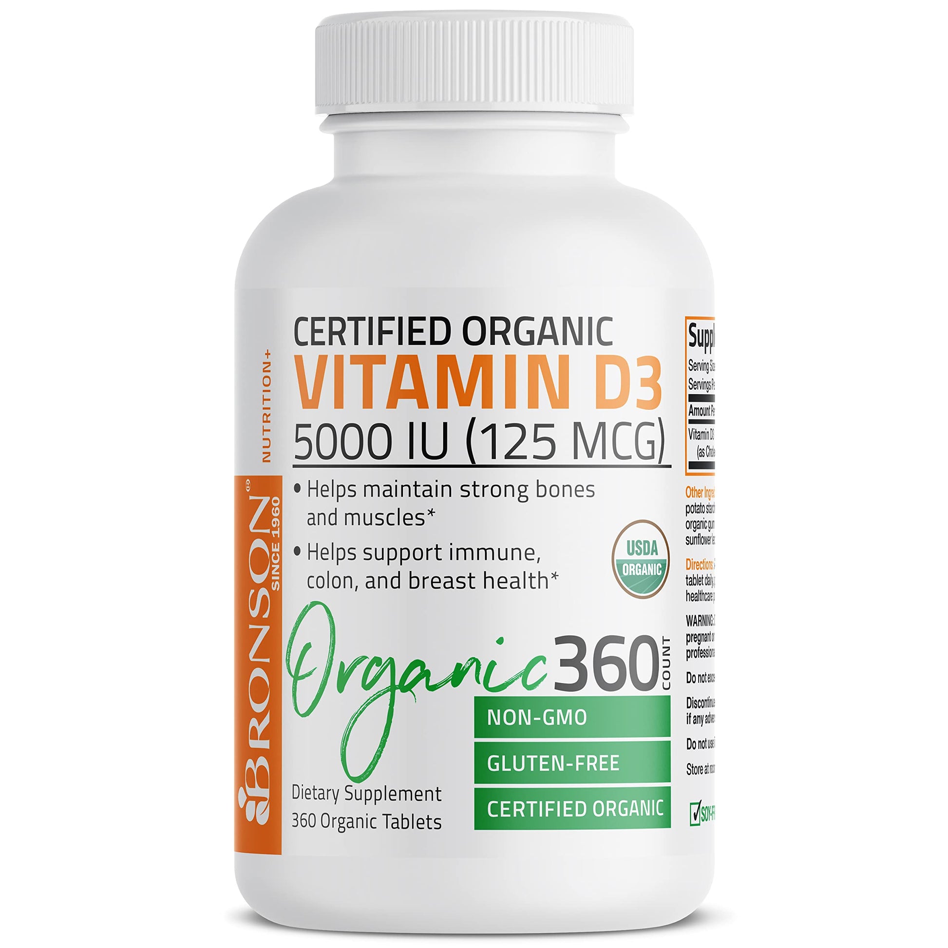 Bronson Vitamin D3 5,000 IU (1 Year Supply) for Immune Support, Healthy Muscle Bronson uk supplements