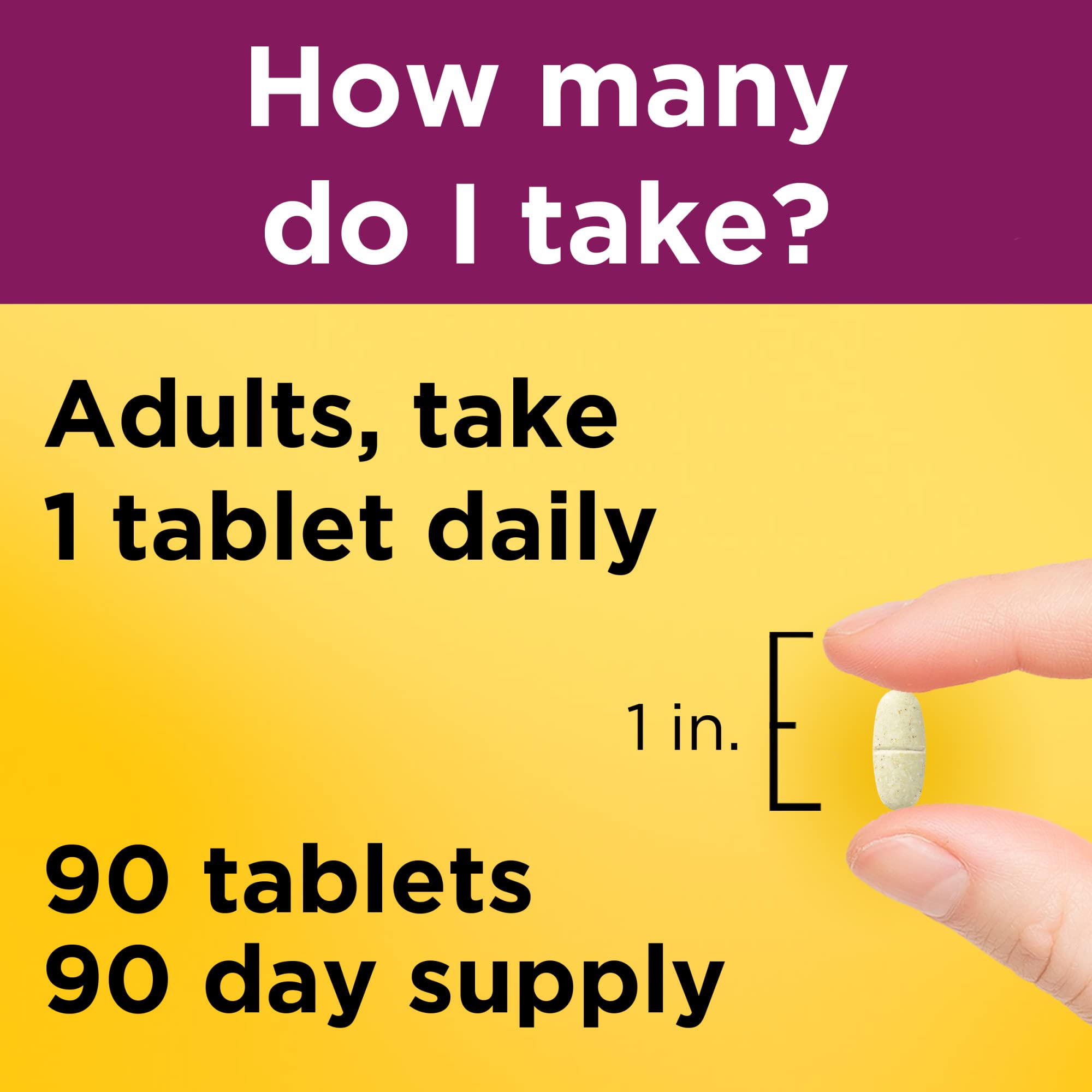 Nature Made Multivitamin For Women 50+ No Iron, Multivitamins for Women 50 Plus, Daily Nutritional Support, Nature Made Multi Vitamins, 90 Tablets, 90 Day Supply Nature Made uk supplements