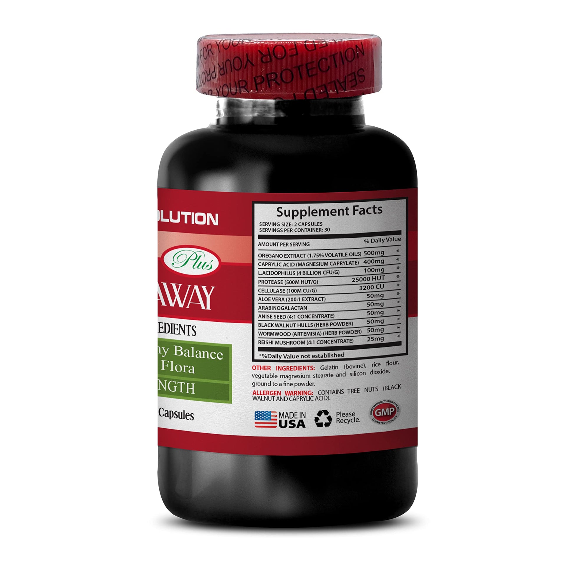 Immunity Support Supplement - Candida Away Plus - Candida Digestive - Candida Cleanse Extra Strength Health Solution Prime uk supplements