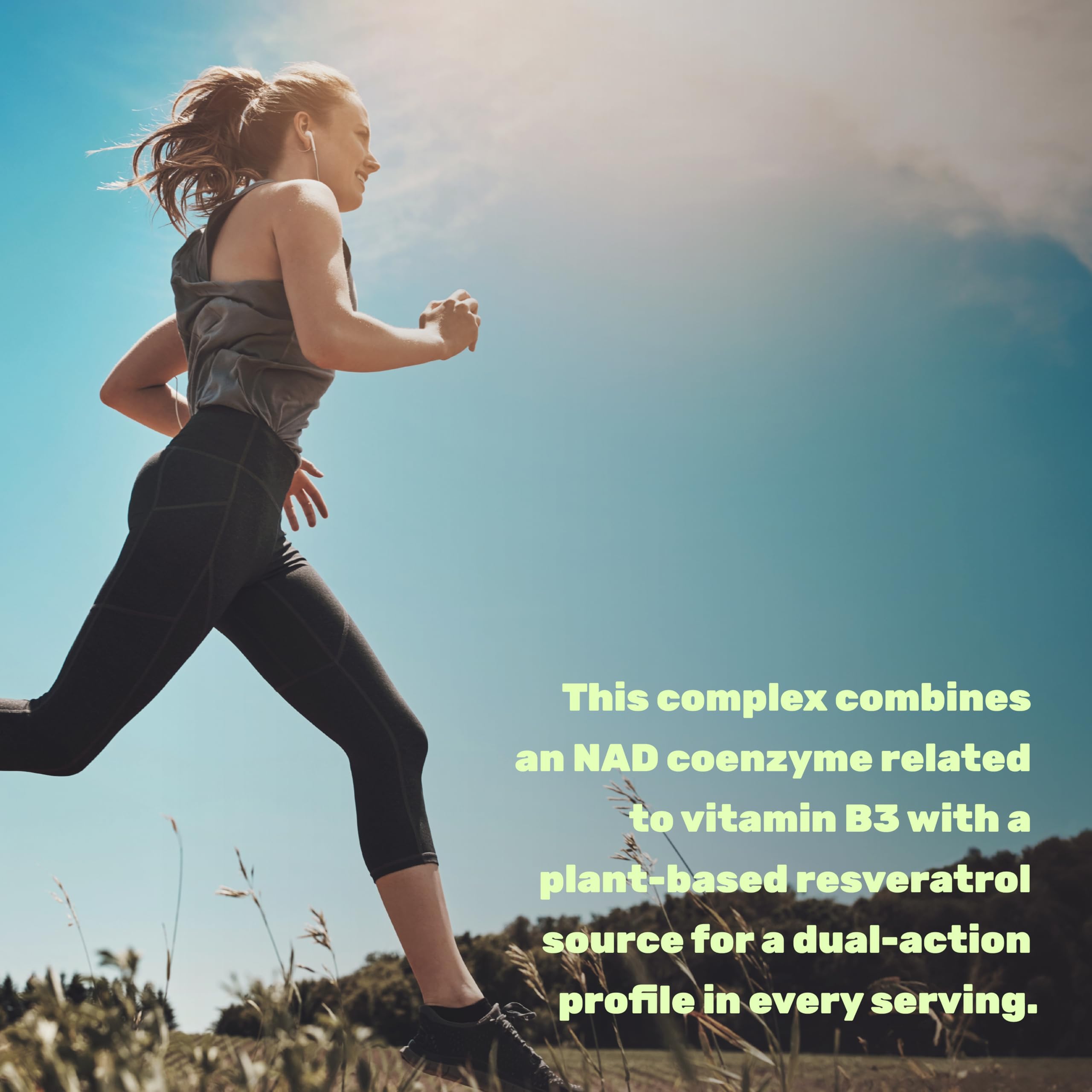 NAD+ Resveratrol Supplement 1,000mg Per Serving, 120 Veggie Capsules | 2-in-1 Extra Strength NMN Supplement Alternative | NAD Supplements for Women & Men | Non-GMO, Gluten Free DEAL SUPPLEMENT uk supplements