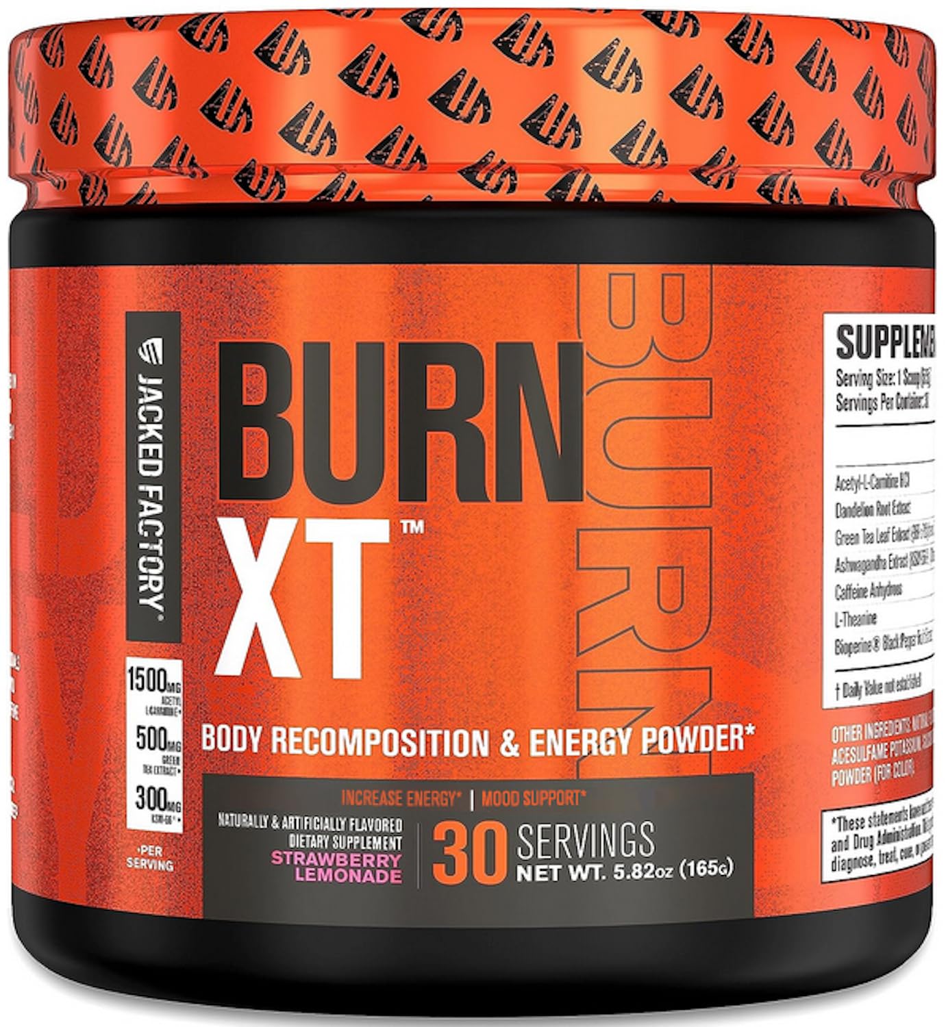 Jacked Factory Burn-XT Powder for Men & Women - Improve Focus & Increase Energy Jacked Factory uk supplements