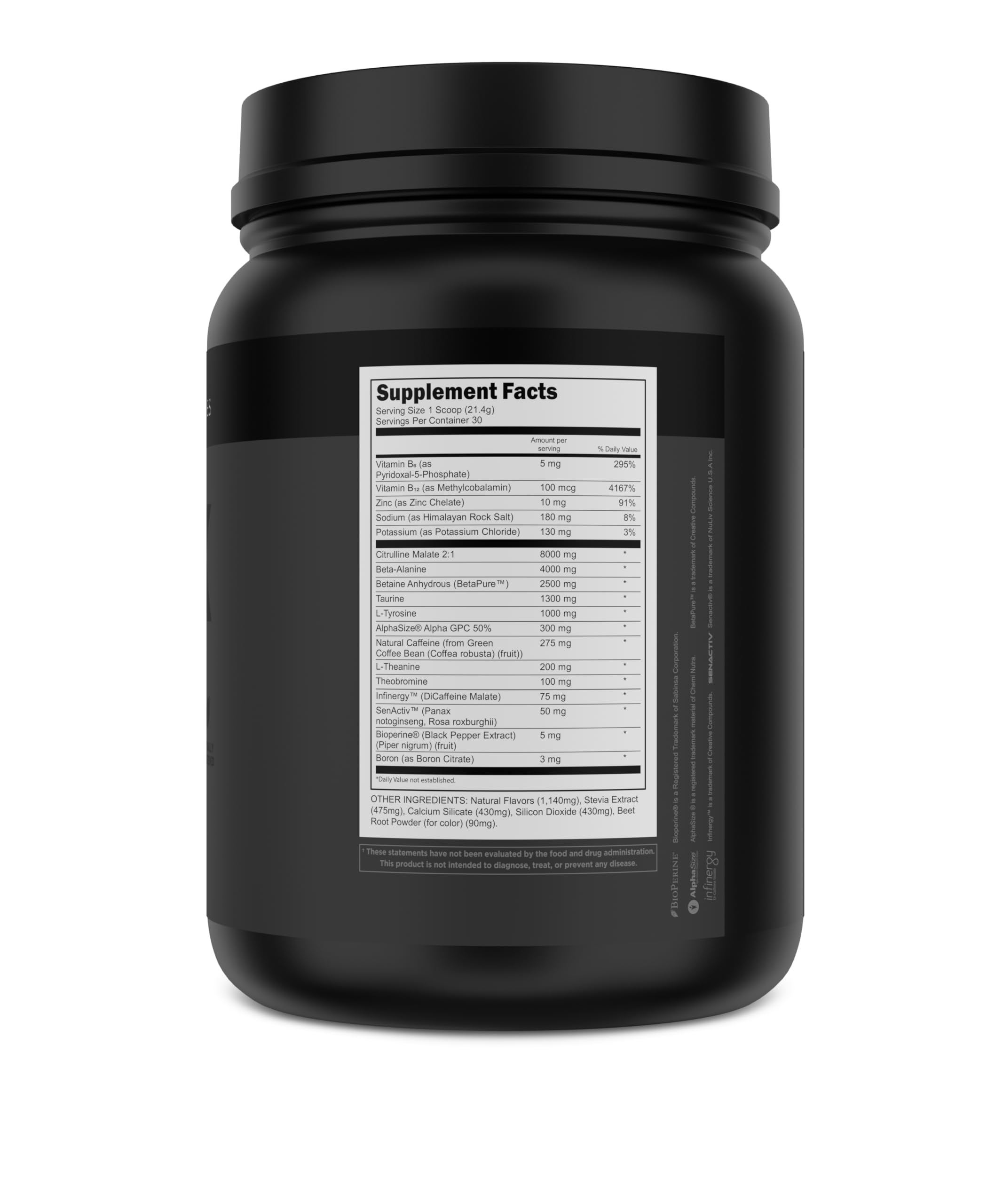 Transparent Labs Bulk Black - Sour Gummy - 30 Servings Transparent Labs uk supplements