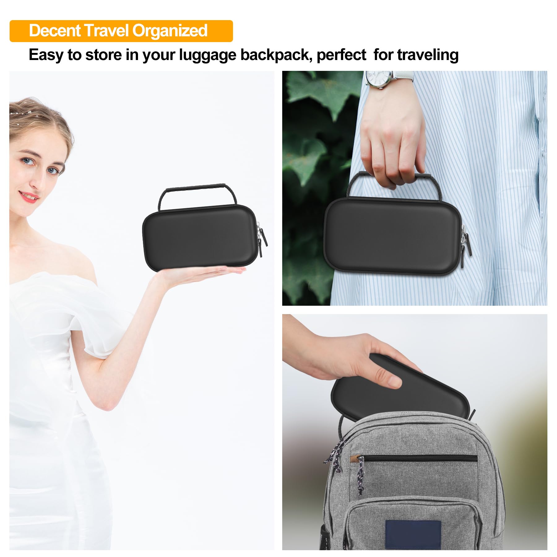 Elonbo Carrying Case for Portable Handheld Inhaler Nebulizer Machine for Adults and Kids Elonbo uk supplements