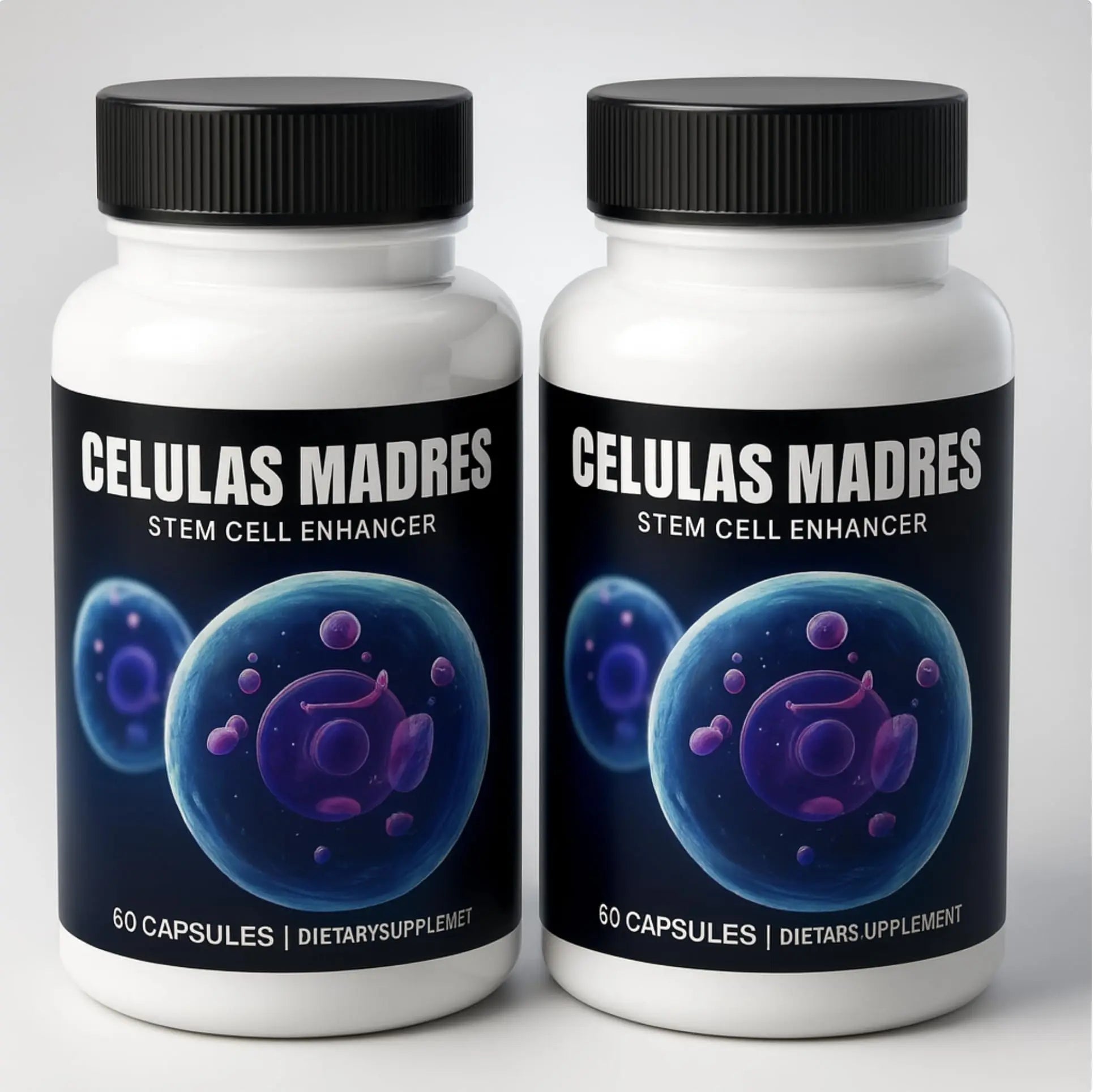2 Bottles Celulas Madre Supports Joint & Muscles Stem Cell Immune Control 120 Capsules Madre Cell Plus. All Natural Steam Enhancer New Generic uk supplements