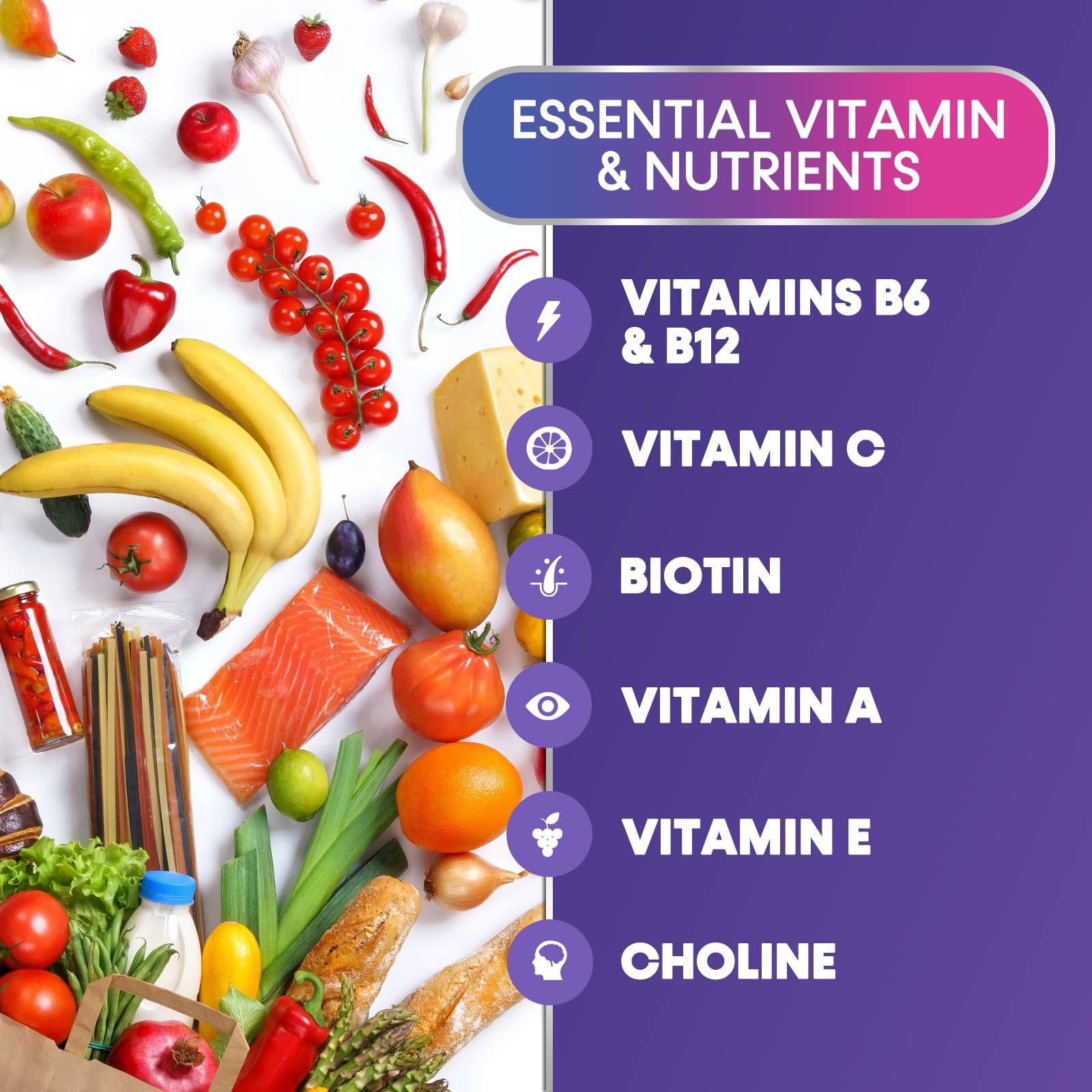 Multivitamin Gummies for Adults - Daily Adult Multivitamins Gummy with Vitamins A, C, D, B12 for Women & Men Nature's Nutrition uk supplements