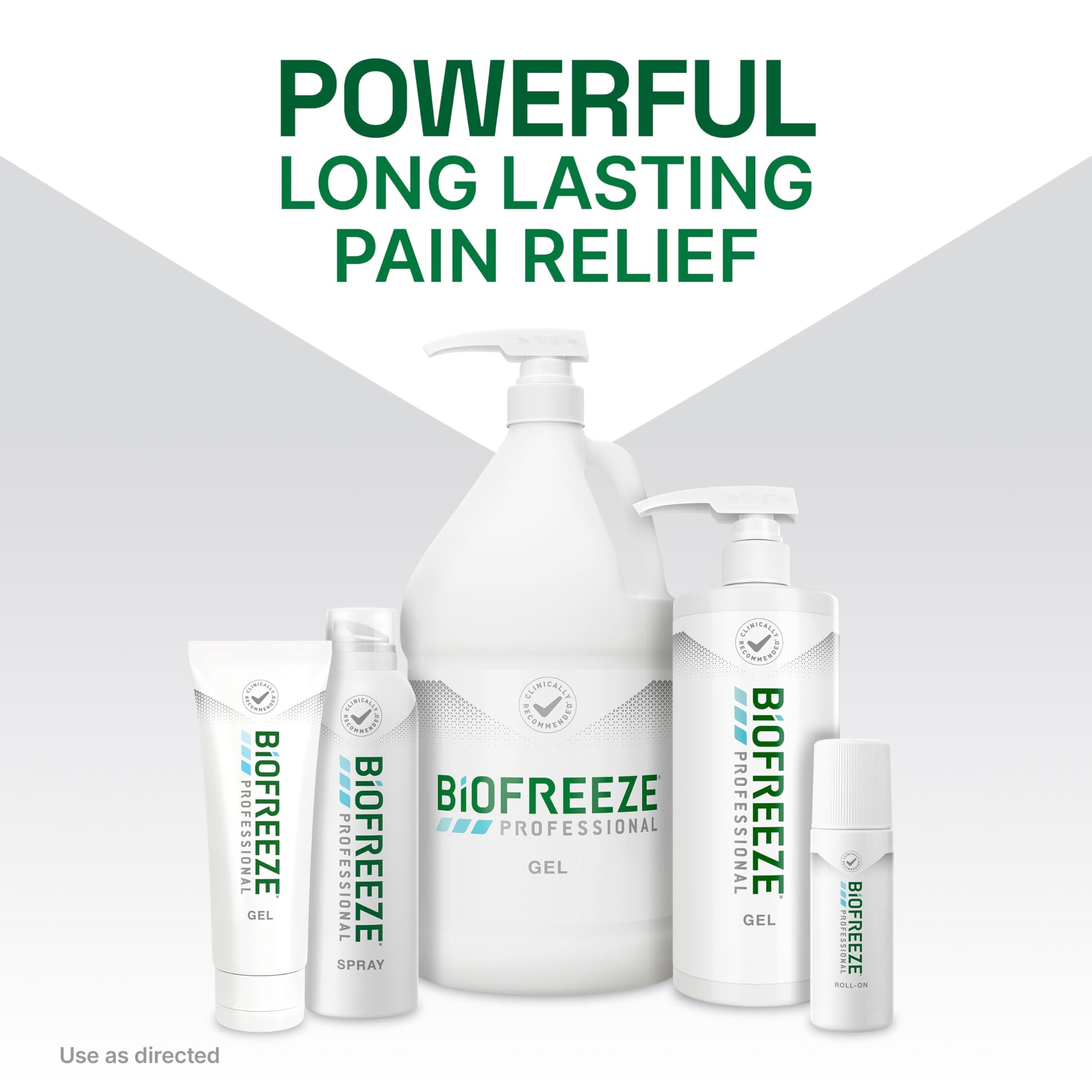 Biofreeze Professional Pain Relief Roll On, Travel Size Arthritis Discomfort Reliever, Fast Acting & Long Lasting Formula, Cooling Menthol Gel 3 Fl Oz (Pack of 3) Biofreeze uk supplements