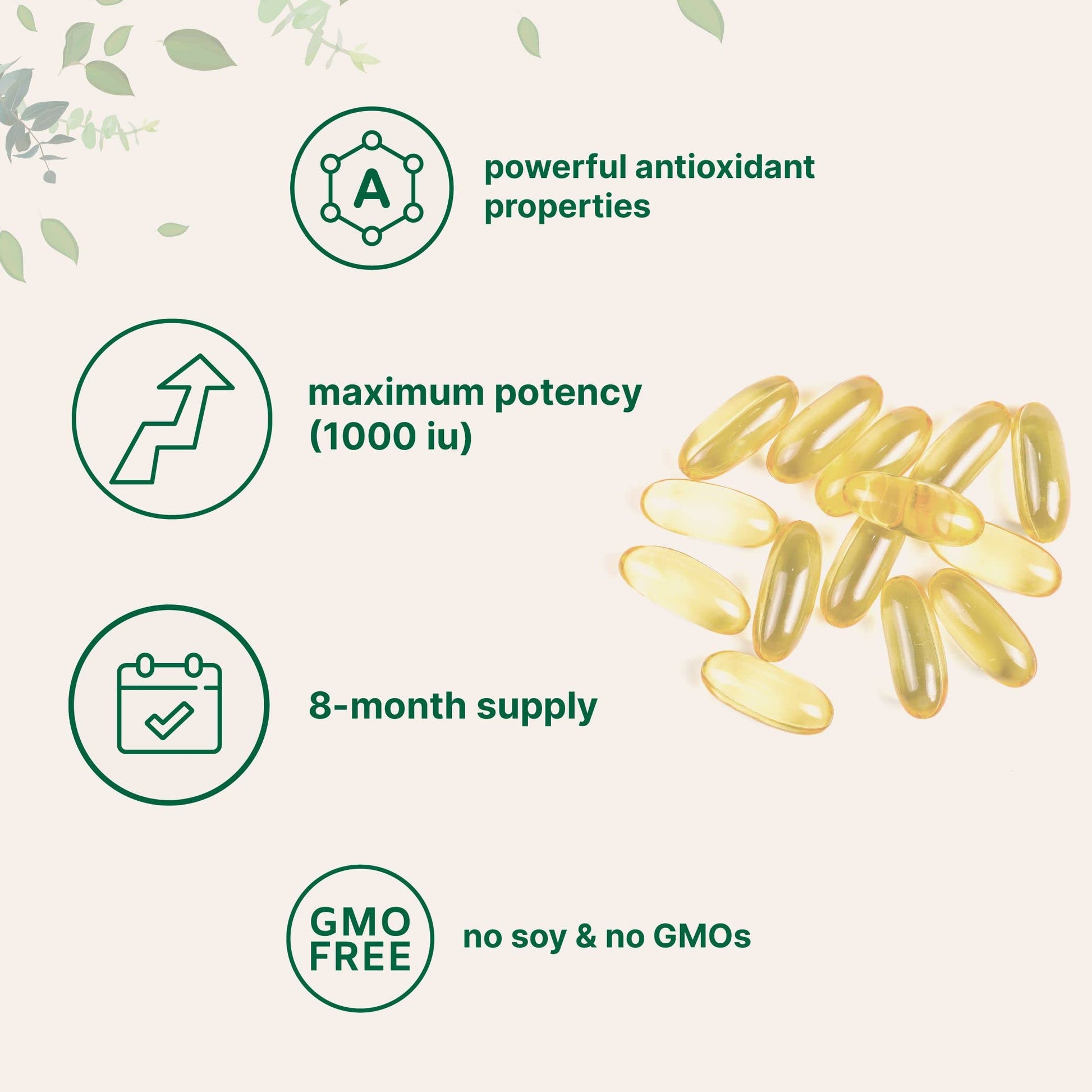 Micro Ingredients Vitamin E 1000 IU, 240 Softgels | Pure Vitamin E Oil Pills Micro Ingredients uk supplements