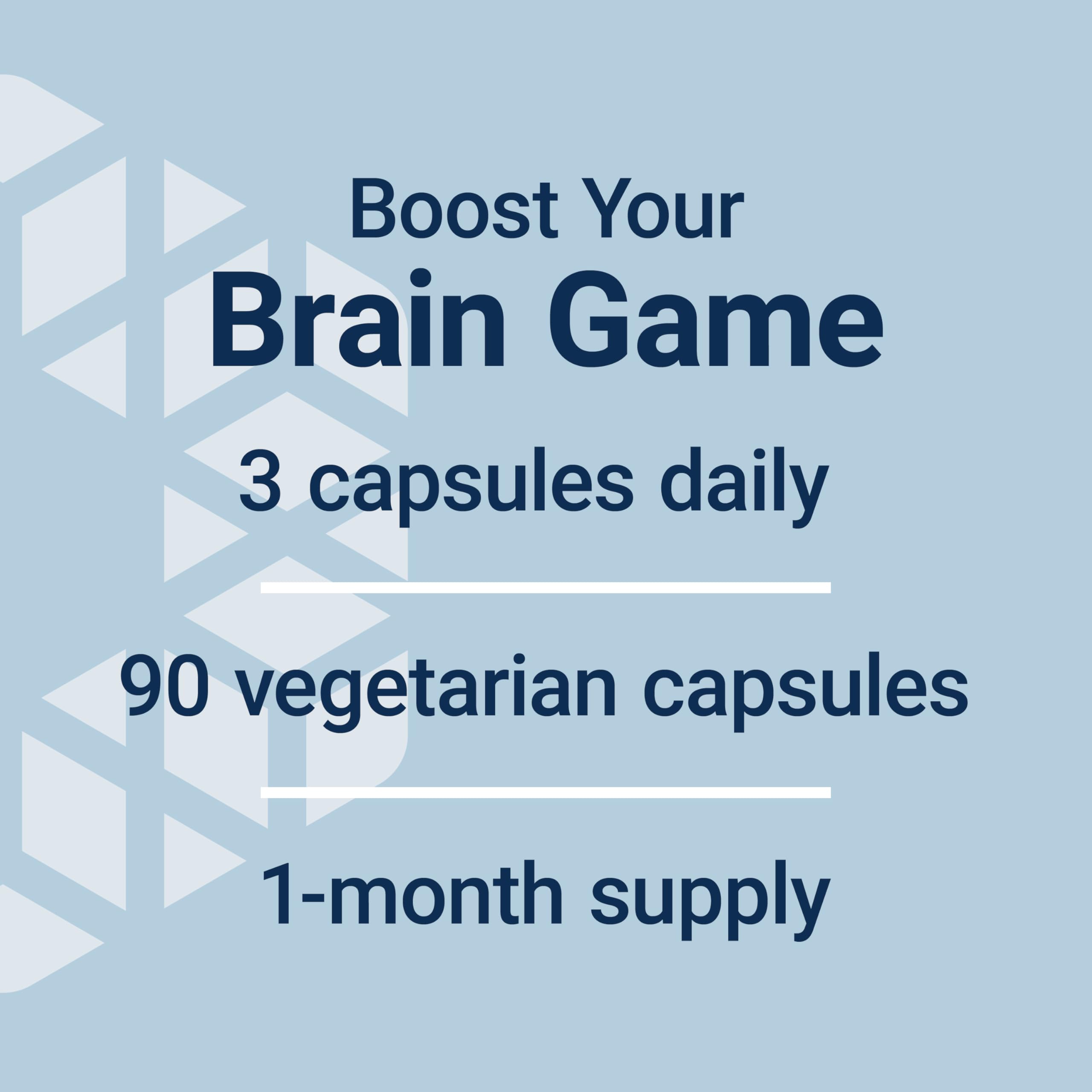 Life Extension Neuro-Mag Magnesium L-Threonate, Memory Health, Quick Thinking, Cognitive Health Support, Vegetarian, Non-GMO, 90 Vegetarian Capsules (144 mg from 2000 mg Magtein magnesium L-threonate Life Extension uk supplements