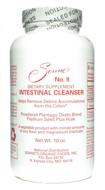 Sonnes Intestinal Clnr #9, Pack of 2 Sonne's uk supplements