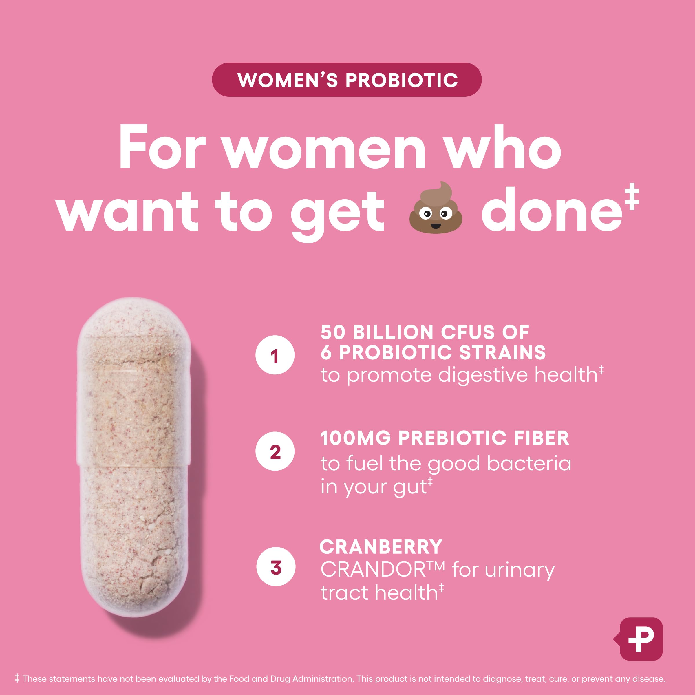 Physician's CHOICE Probiotics for Women - PH Balance, Digestive, UT, & Feminine Health - 50 Billion CFU - 6 Unique Strains for Her - Organic Prebiotics, Cranberry Extract+ - Women Probiotic - 30 CT Physician's CHOICE uk supplements