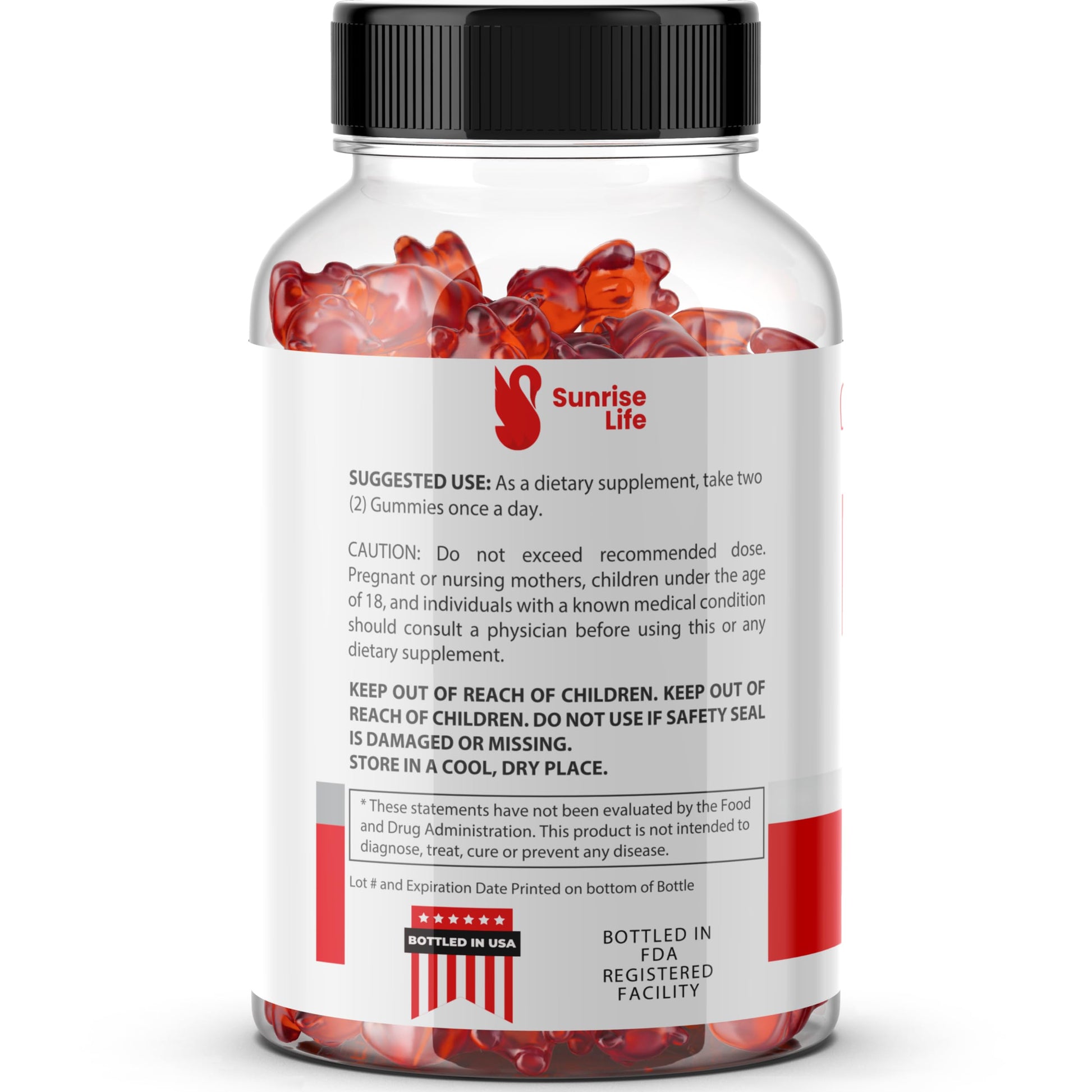 Sunrise Life Keto Bites ACV Gummies | 1000mg | Apple Cider Vinegar Gummies Sunrise Life uk supplements