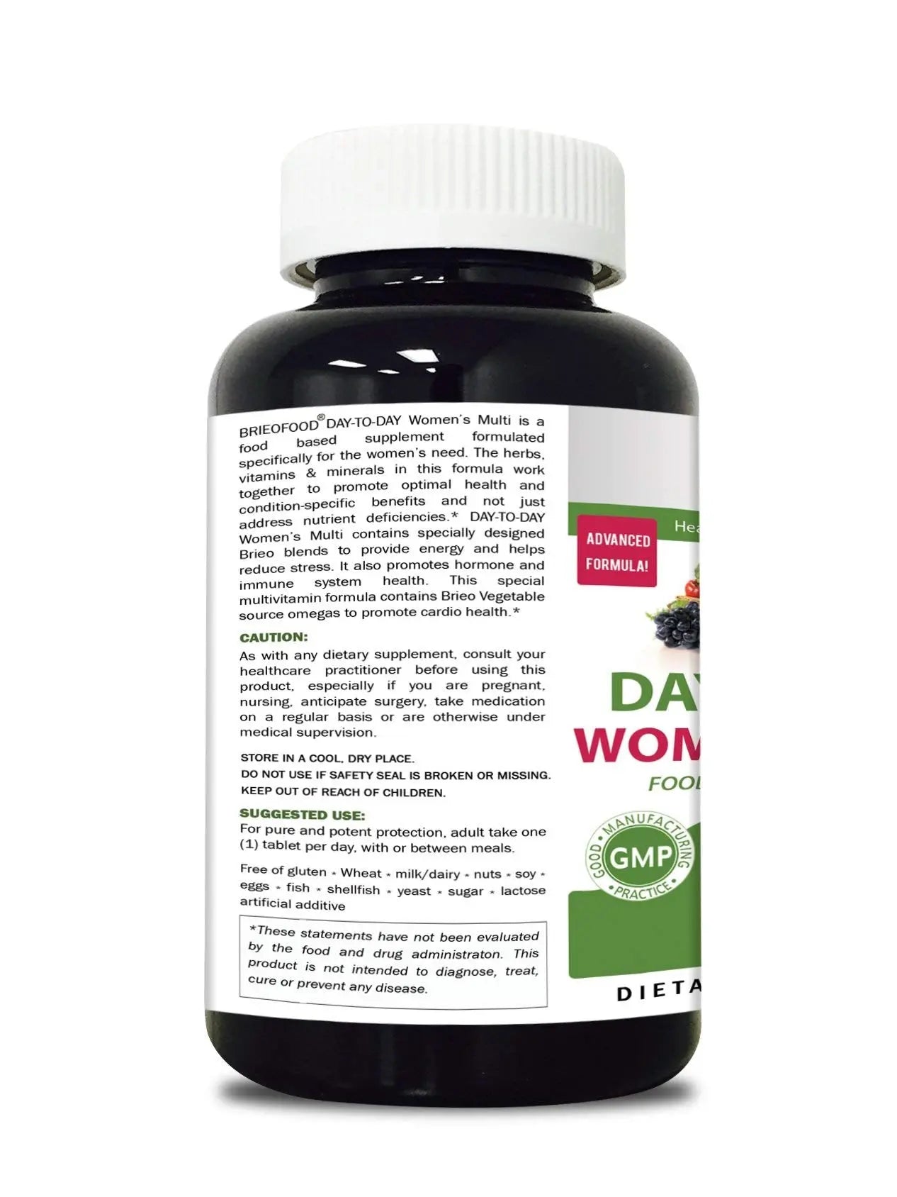 Briofood, Day-to-Day Food Based Women's Multi (180 Tablets) with Vegetable Source Omegas Brieofood uk supplements
