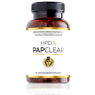 PAPCLEAR Physician Formulated | All Natural Immune Support Supplement | Advanced Powerful Immunity Booster | 21 Vitamins & Nutrients with Organic Shiitake Mushroom & Lycopene | 90 Capsules | Pack of 1 HPD Rx uk supplements