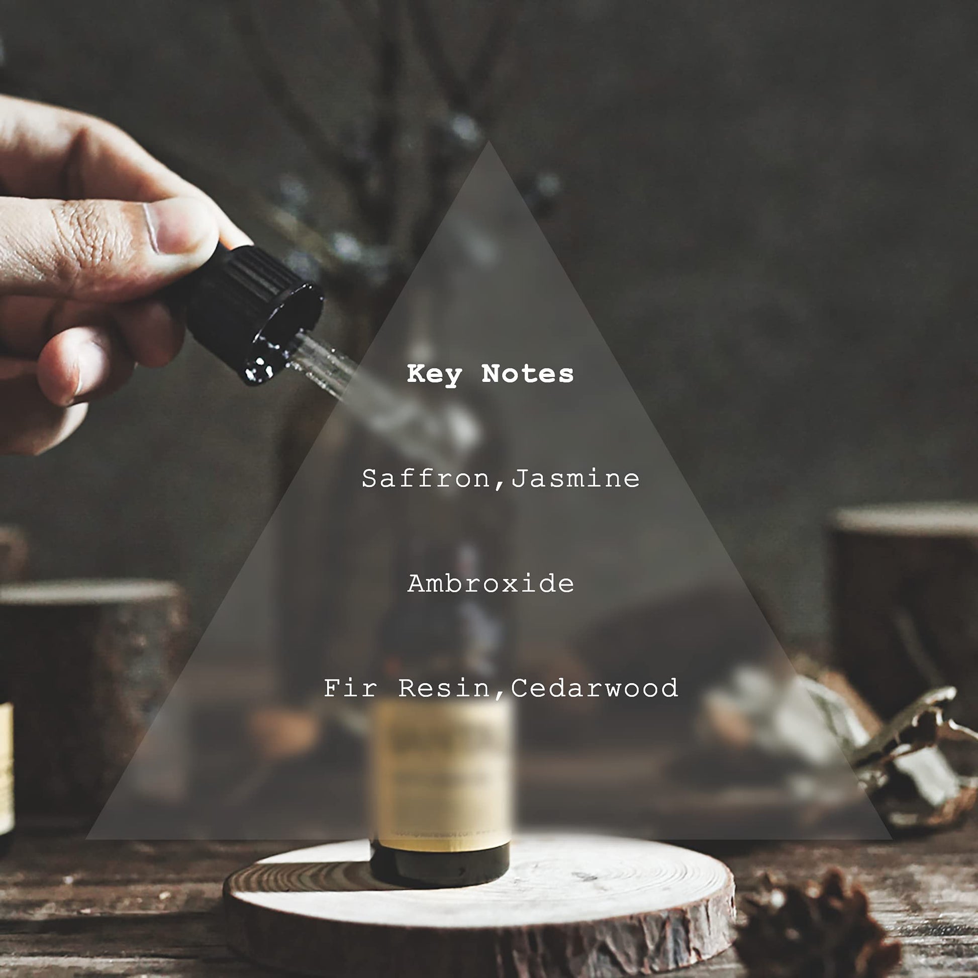 Rouge Diffuser Oil, Ambroxan Molecule-Based Scent, Saffron, Jasmine, Cedarwood Essential Oils Blend sesneslabs uk supplements