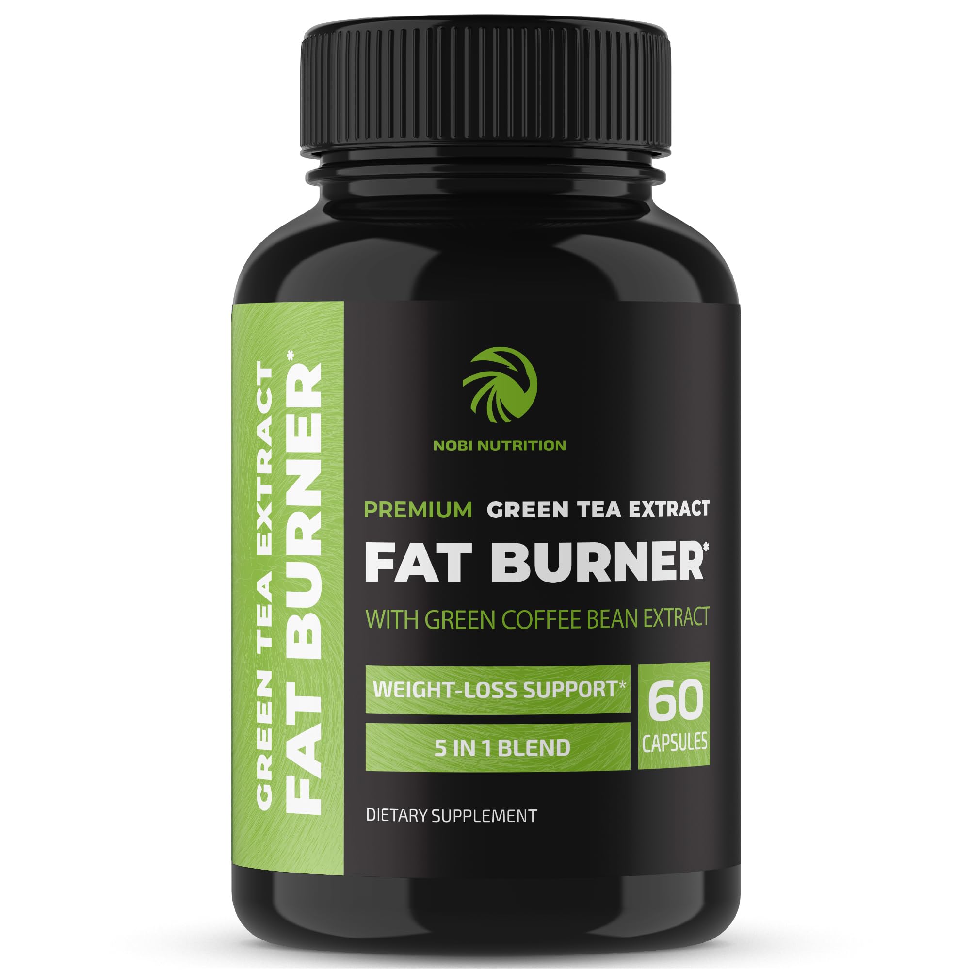 Green Tea Weight Loss Pills with Green Coffee Bean Extract | Belly Fat Burner, Metabolism Nobi Nutrition uk supplements
