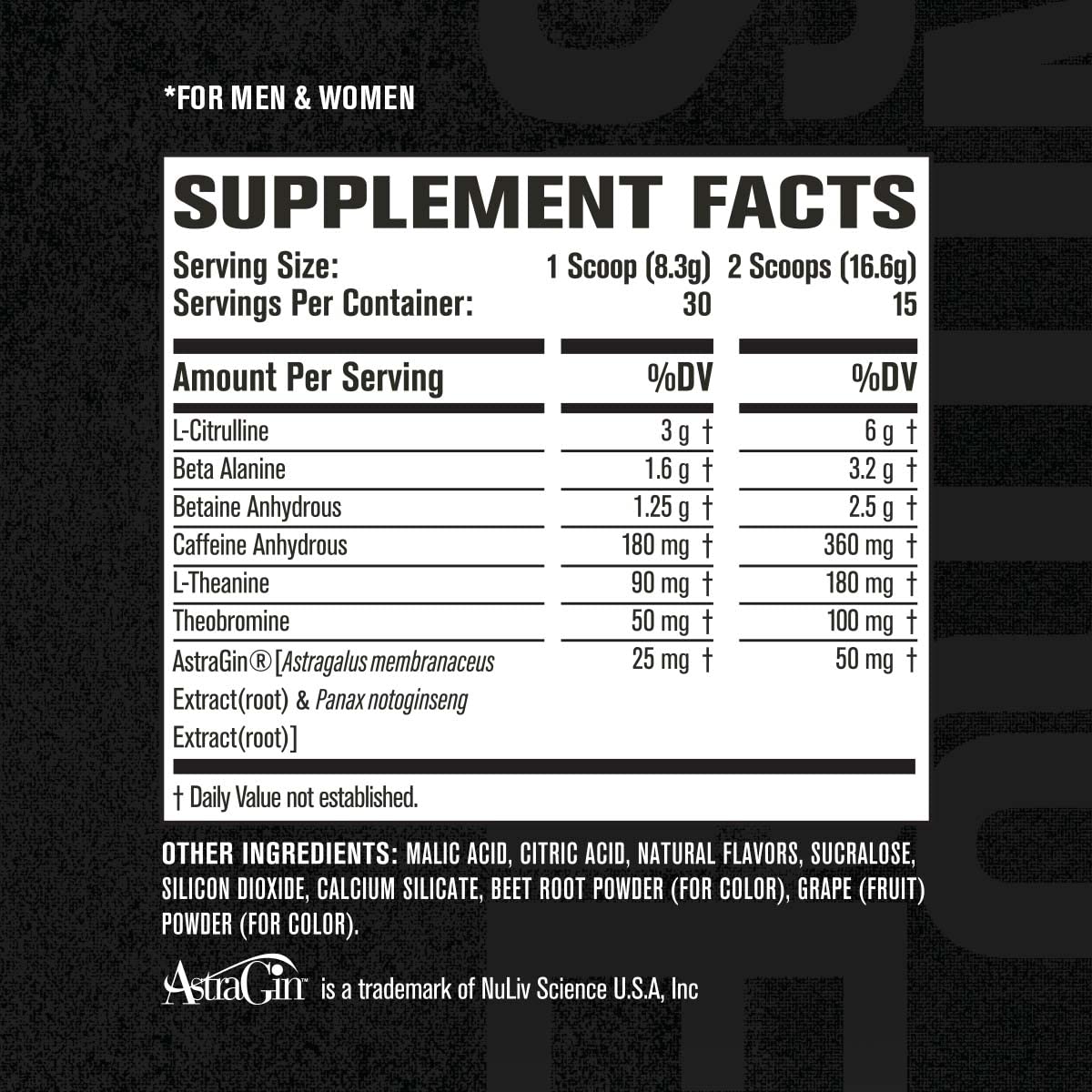 NITROSURGE Pre Workout Supplement - Endless Energy, Instant Strength Gains Jacked Factory uk supplements