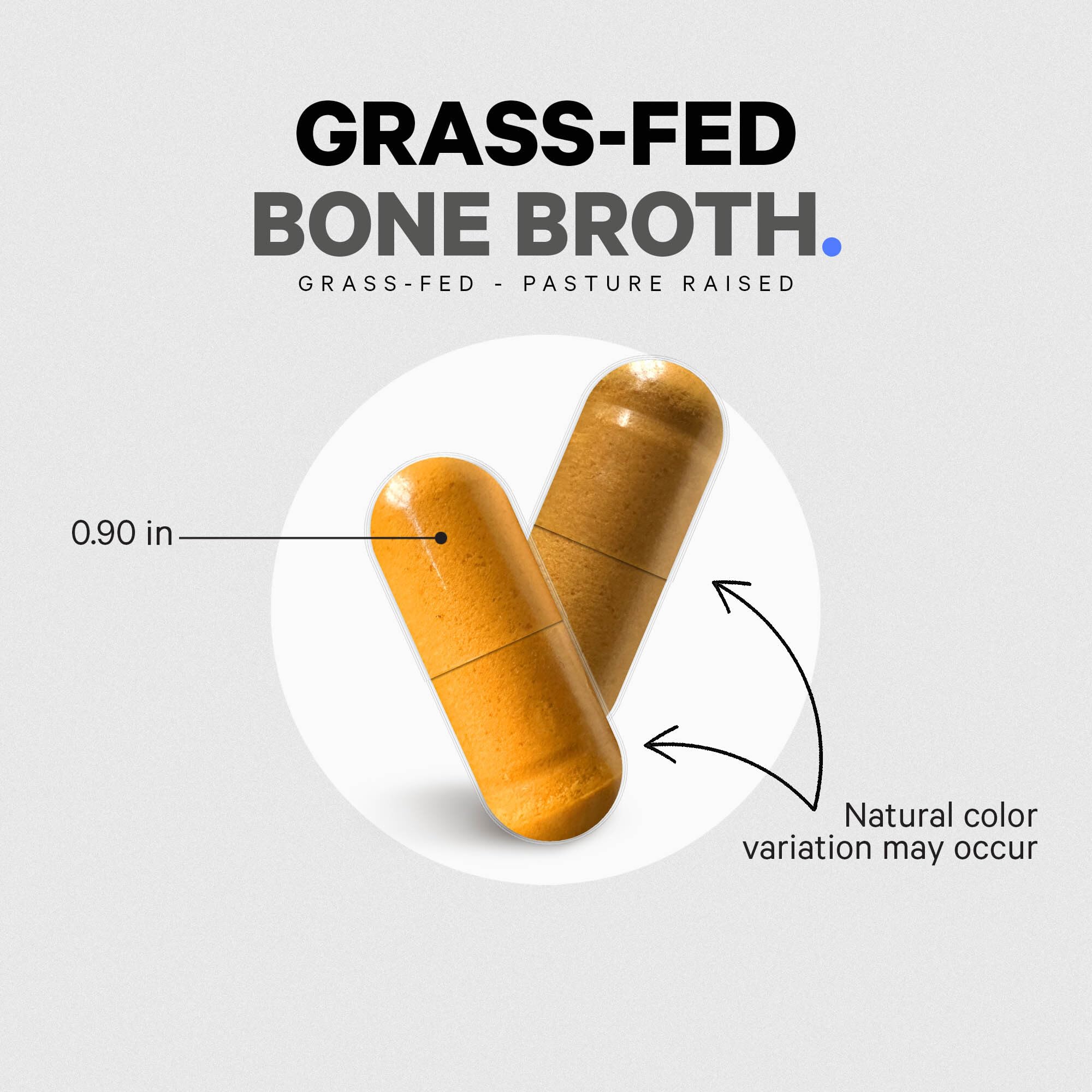 Codeage Organic Bone Broth Collagen Peptides Capsules Supplement, Bone Broth Grass Fed Beef, Free-Range Chicken, Turmeric & Ashwagandha - Collagen Types I, II, III - Non-GMO - 180 Capsules Codeage uk supplements