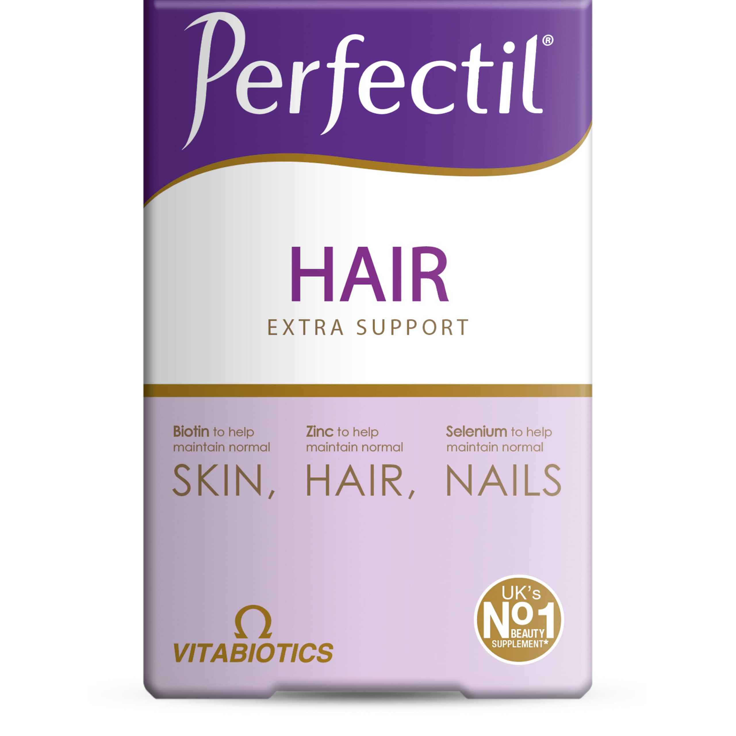 Perfectil Vitabiotics Multivitamin | Hair Growth and Thickening Formula | Supports Thicker, Healthy Hair | Vitamin D, E, Collagen, Biotin, and More Perfectil uk supplements