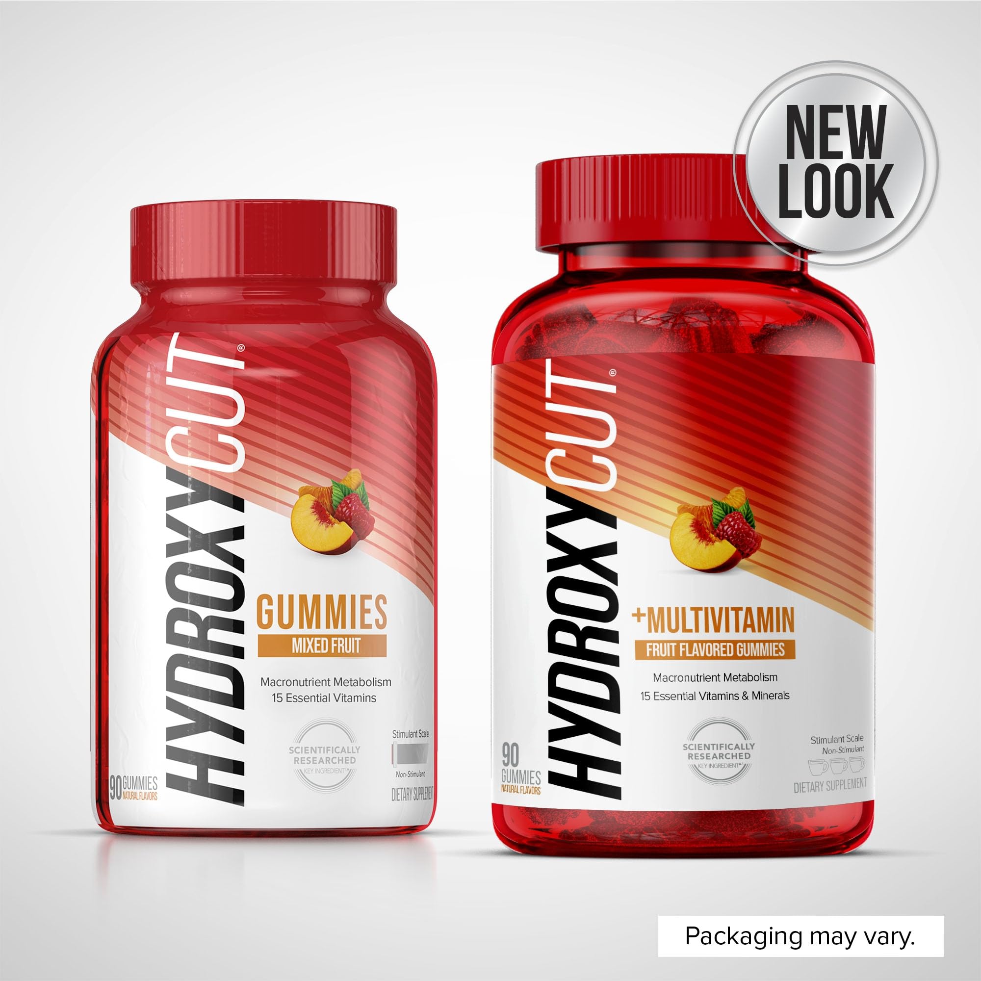 Hydroxycut Caffeine-Free Gummy for Women & Men 15 Essential Vitamins Hydroxycut uk supplements