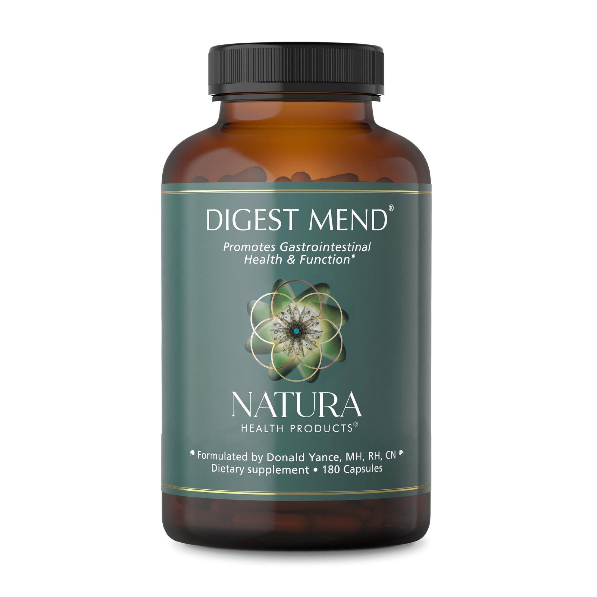 Natura Health Products Digest Mend Supplement - Encourages Healthy gastric microboime* - Featuring Deglycyrrhizinated Licorice (DGL), Aloe Vera, Marshmallow, Mastic Gum, & Chamomile (180 Capsules) Natura Health Products uk supplements
