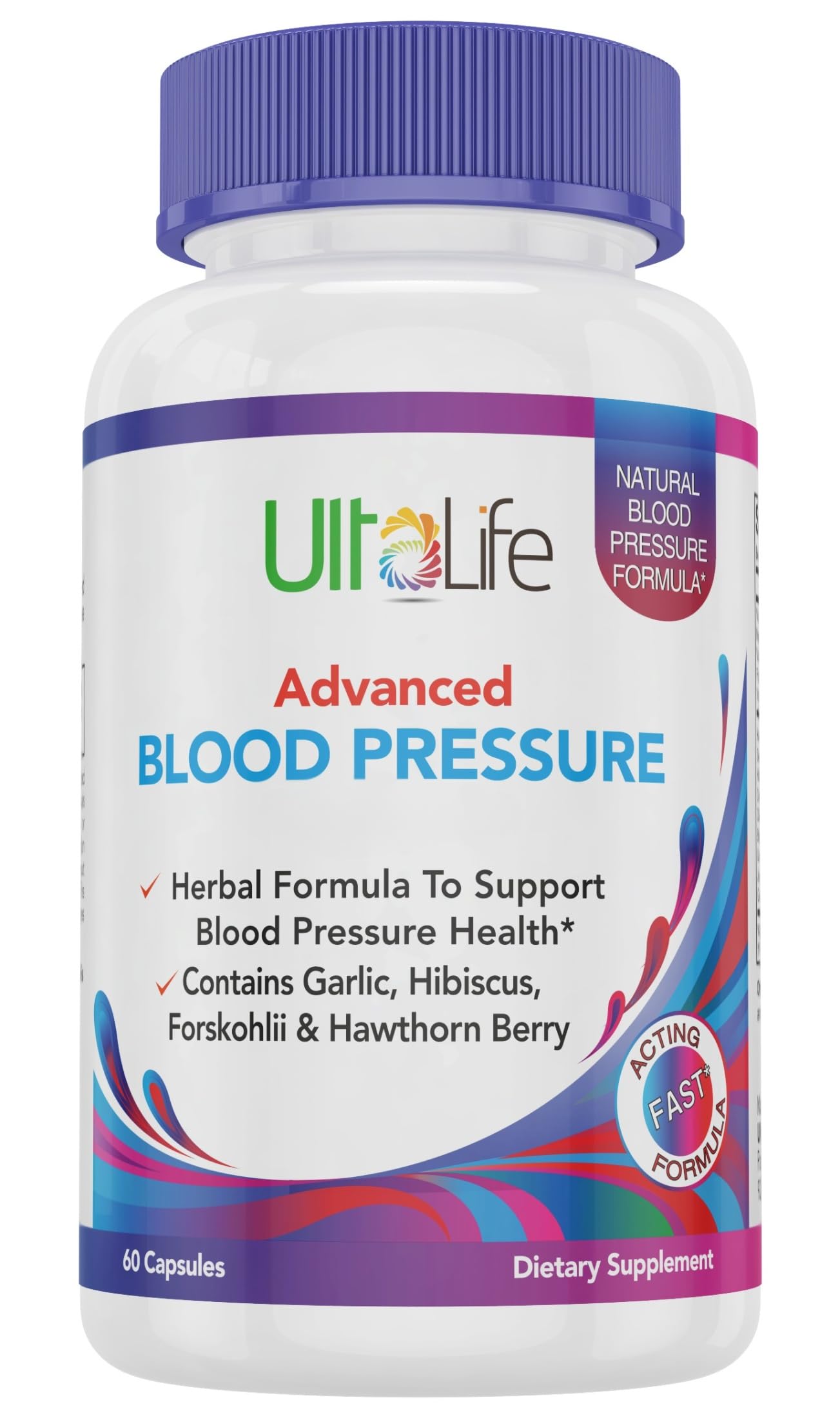 ULTALIFE Blood Pressure Supplements - Advanced Blood Pressure Supplement Complex ULTALIFE uk supplements