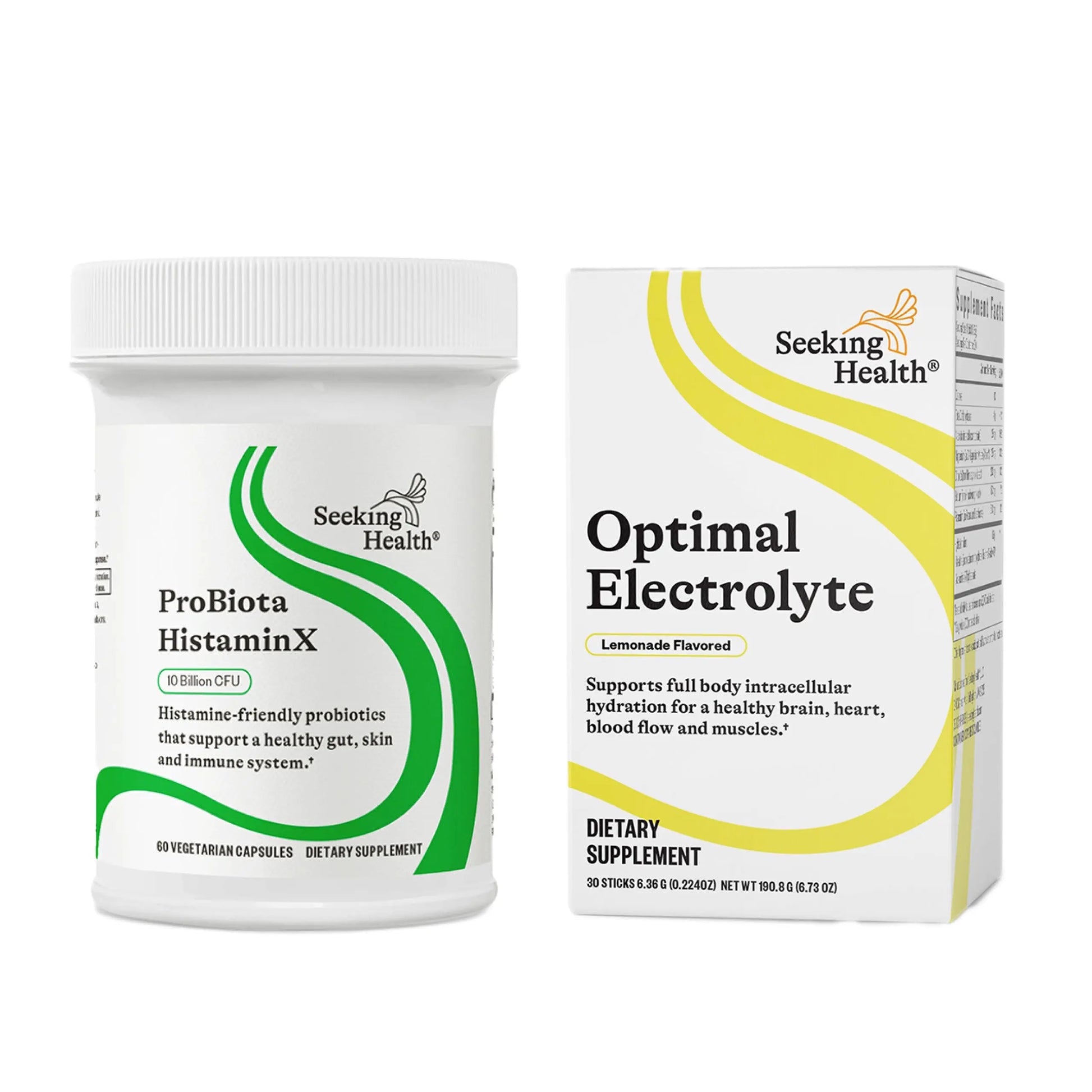 Seeking Health ProBiota HistaminX - Digestion Supplement for Gut Health Support - Support Histamine with Lactobacillus Plantarum & Lactobacillus Salivarius - Support Immune & Skin Health - 60 Capsules Seeking Health uk supplements