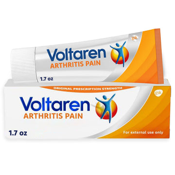 Voltaren Arthritis Pain Relief Gel, Diclofenac Sodium, 1% (NSAID), Clinically Proven Powerful Pain Reliever, No Prescription Needed, 1.7oz Voltaren uk supplements