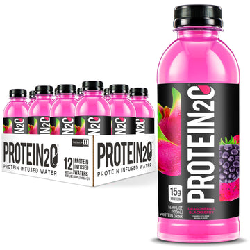 Protein2o 15g Whey Protein Isolate Infused Water, Ready To Drink, Sugar Free, Gluten Free Protein2o uk supplements