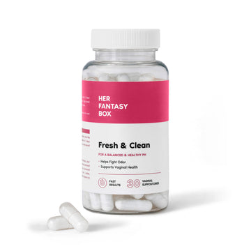 Her Fantasy Box | Fresh & Clean pH Restore Vaginal Suppositories - Natural Vaginal Health Support Her Fantasy Box uk supplements