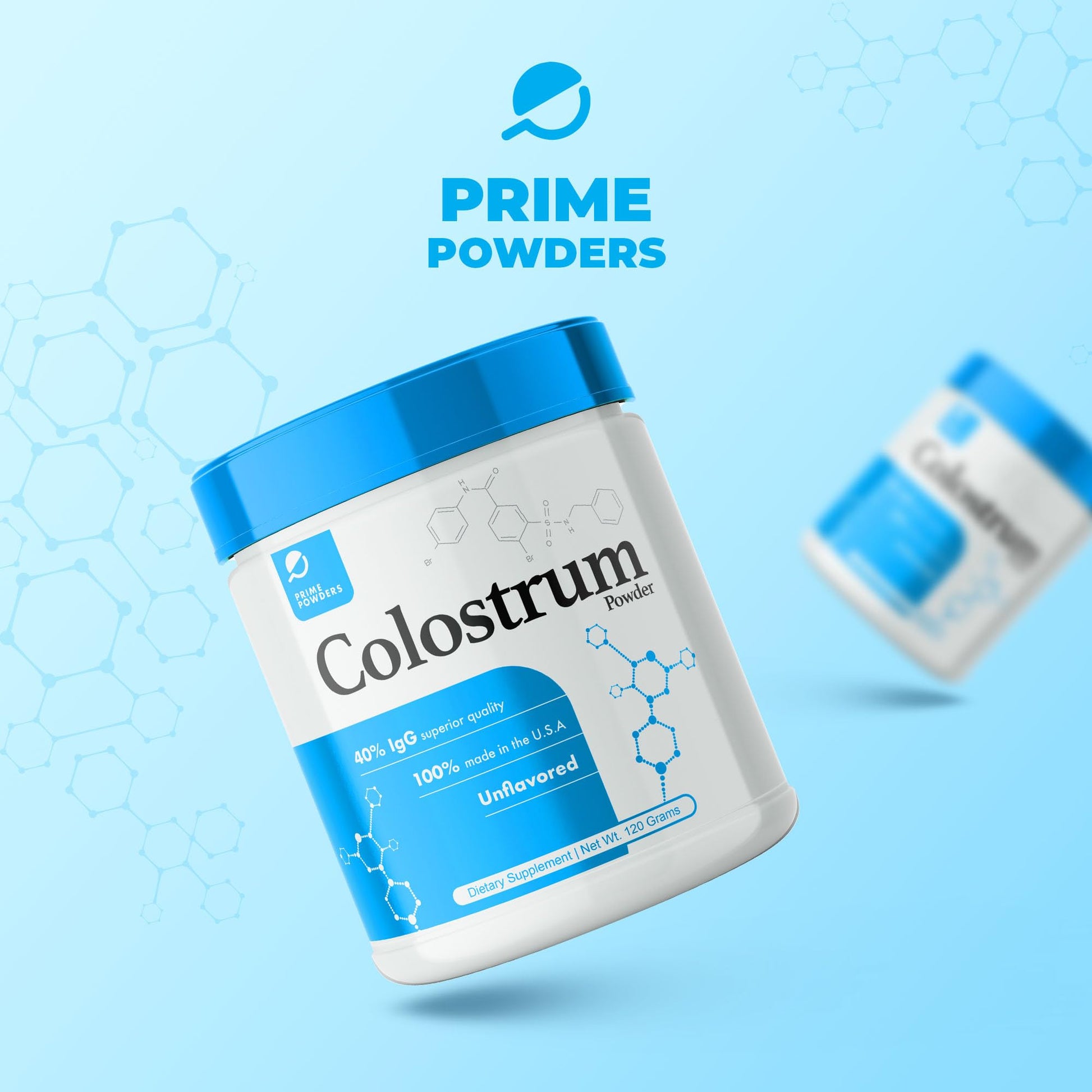 Prime Powders Colostrum Over 40% IgG, Grass Fed, Gut Health, Bloating Immunity Skin Prime Powders uk supplements