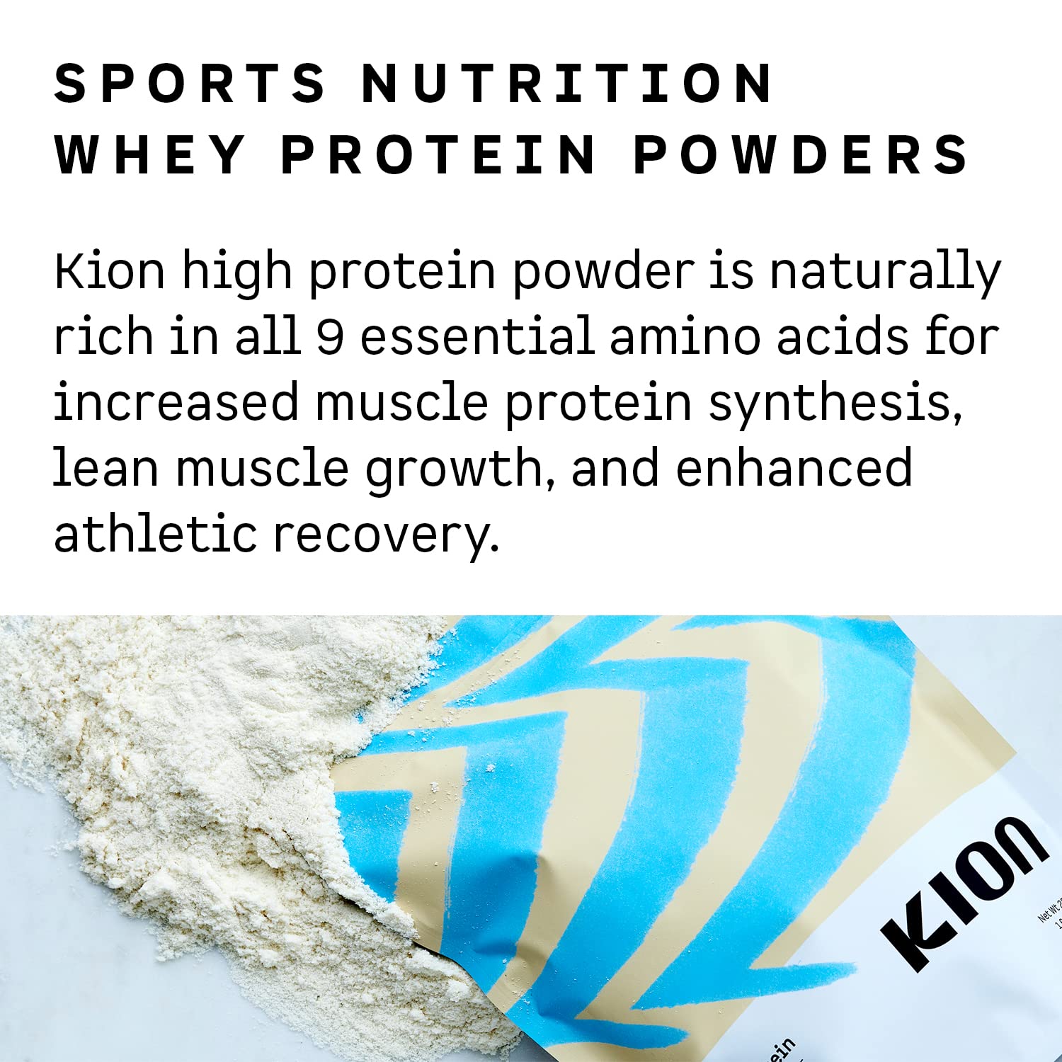 Kion Clean Protein | Grass-Fed & Pasture-Raised Whey Isolate Protein Powder Kion uk supplements