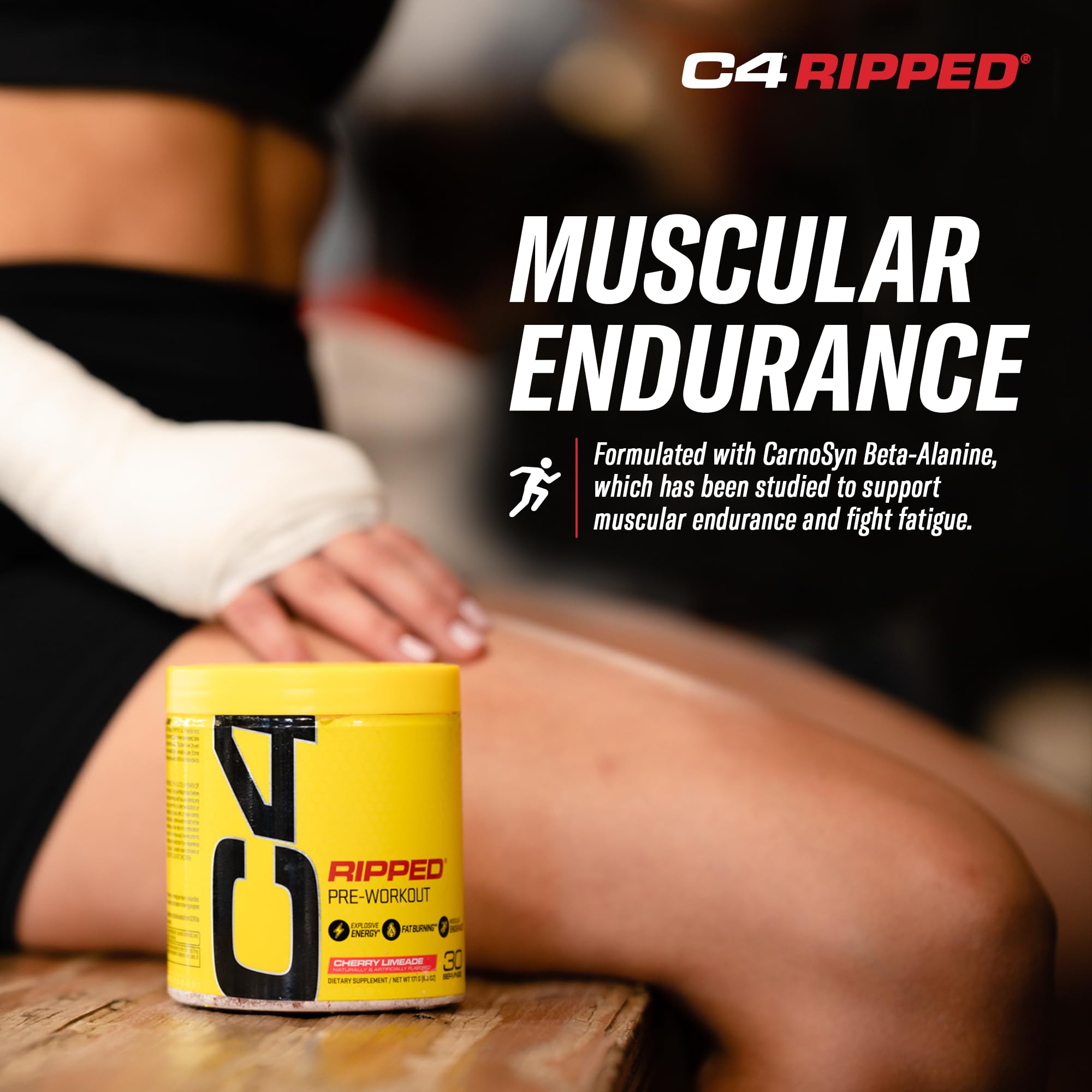 Cellucor C4 Ripped Pre Workout Powder Raspberry Lemonade | Creatine Free + Sugar Free Cellucor uk supplements