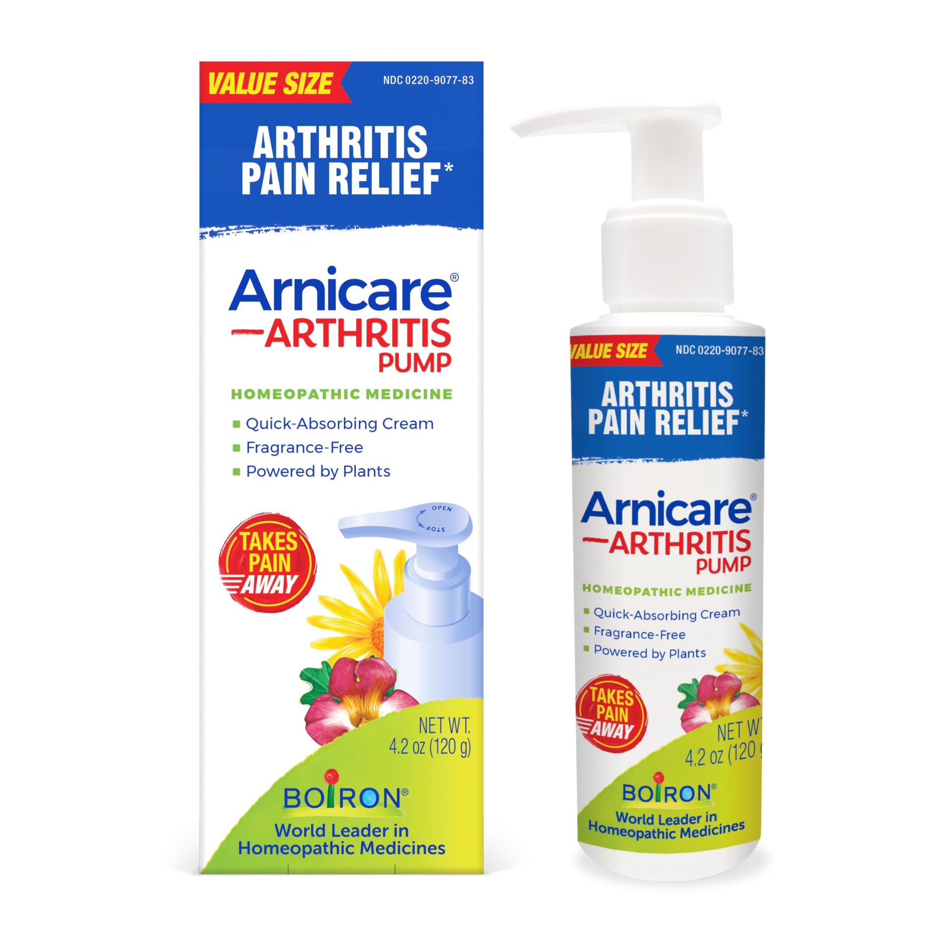 Boiron Arnicare Arthritis Cream Pump for Pain Relief of Knees, Hands, Wrists, Elbows, Joints & Muscles – Quickly Absorbed & Fragrance-Free – 4.2 oz Boiron uk supplements