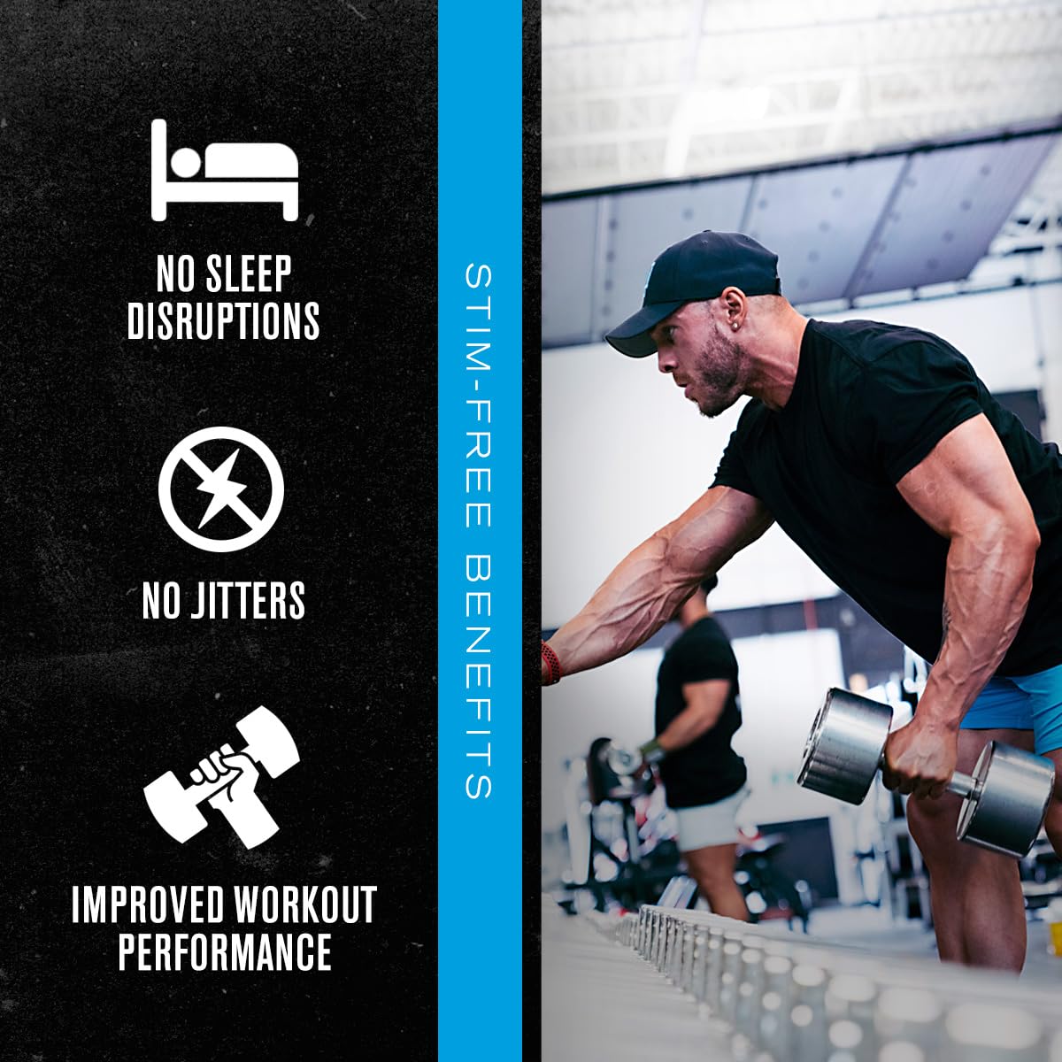 Nitric Surge Stim Free Pre Workout Powder - Caffeine Free Nitric Oxide Supplement Jacked Factory uk supplements
