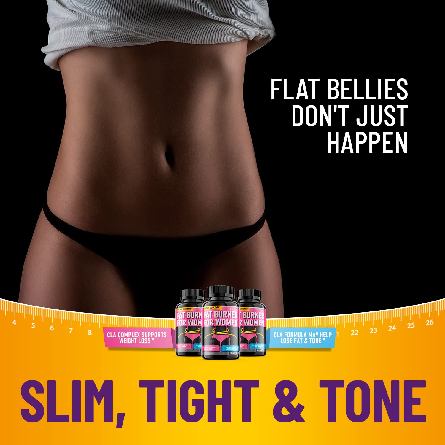 Helix Heal Belly Fat Burner for Women - Lose Stomach Fat w/Softgel Diet Pills for Weight Loss Helix Heal uk supplements