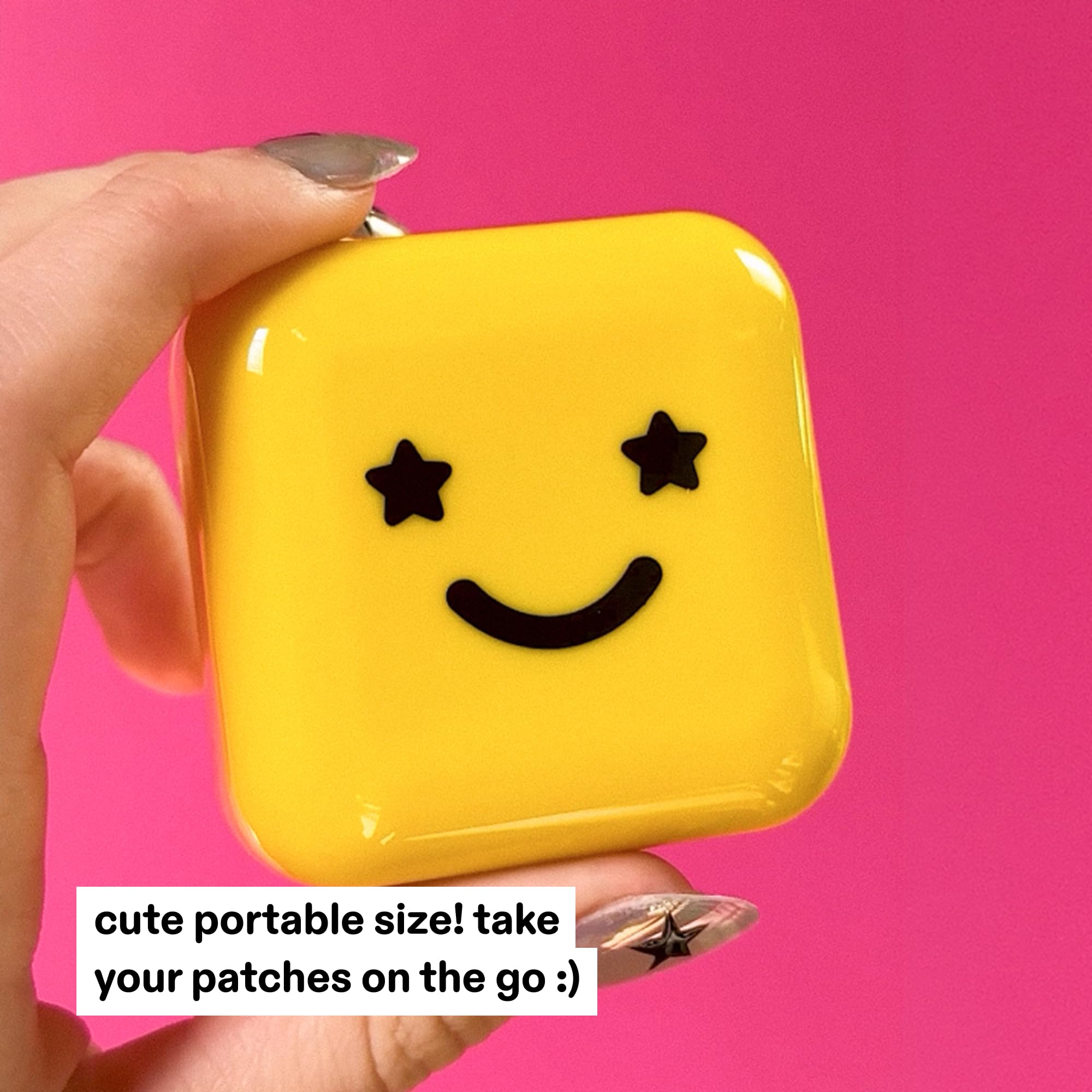Starface Hydro-Star Pimple Patches + Big Yellow Compact, Clinically Proven Spot Shrinking in 6 Hours, Absorb Fluid and Reduce Redness, Hydrocolloid, Vegan and Cruelty-Free Skincare (32 Count) Starface World uk supplements