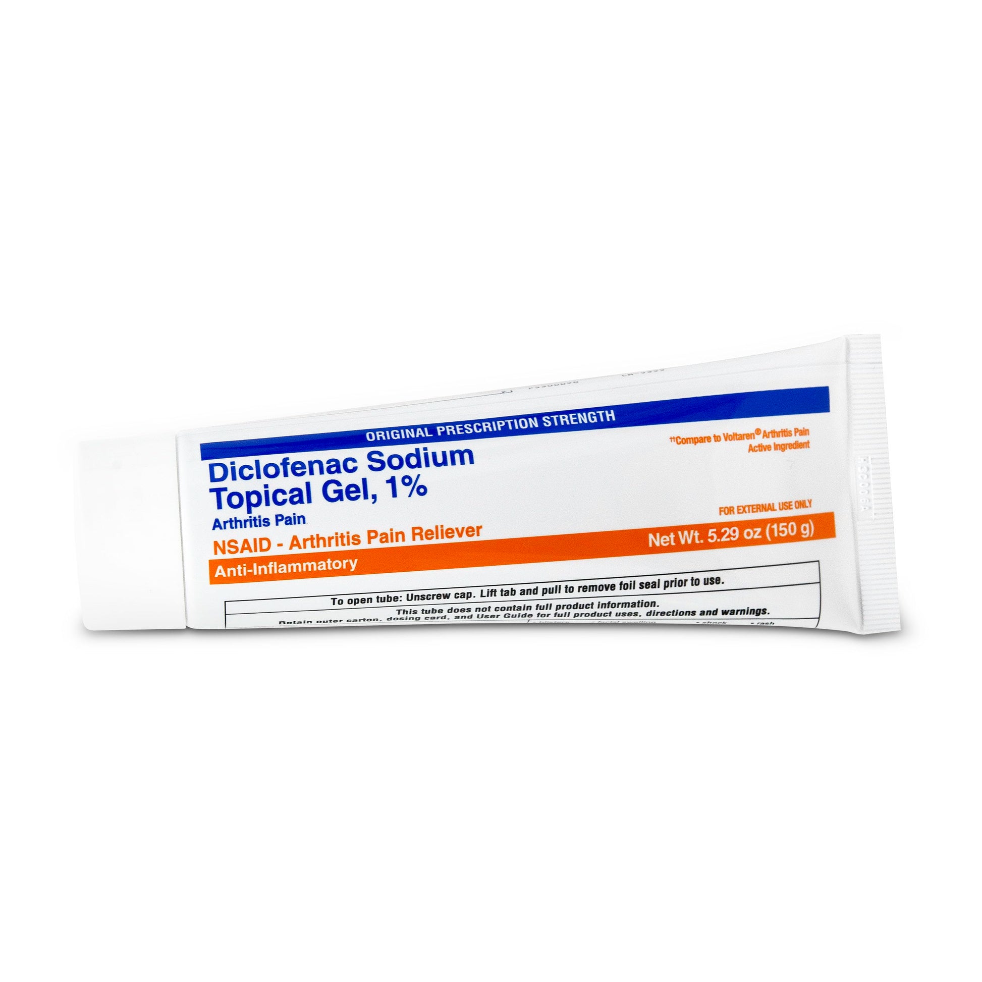 Amazon Basic Care Diclofenac Sodium Topical Gel, 1% (NSAID), Arthritis Pain Reliever for Hand, Wrist, Elbow, Foot, Ankle and Knee Pain Relief, 5.29 oz (150 grams) (Packaging may vary) Amazon Basic Care uk supplements