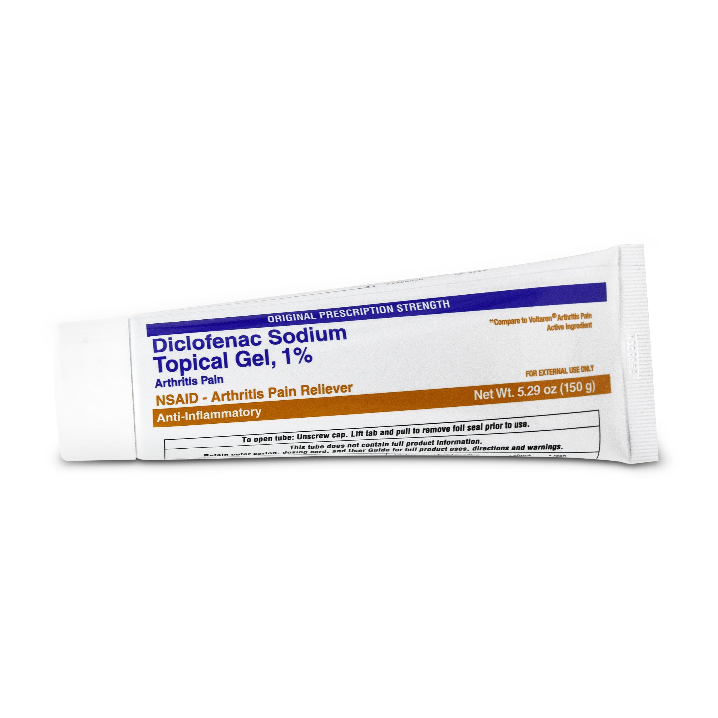 Amazon Basic Care Diclofenac Sodium Topical Gel, 1% (NSAID), Arthritis Pain Reliever for Hand, Wrist, Elbow, Foot, Ankle and Knee Pain Relief, 5.29 oz (150 grams) (Packaging may vary) Amazon Basic Care uk supplements