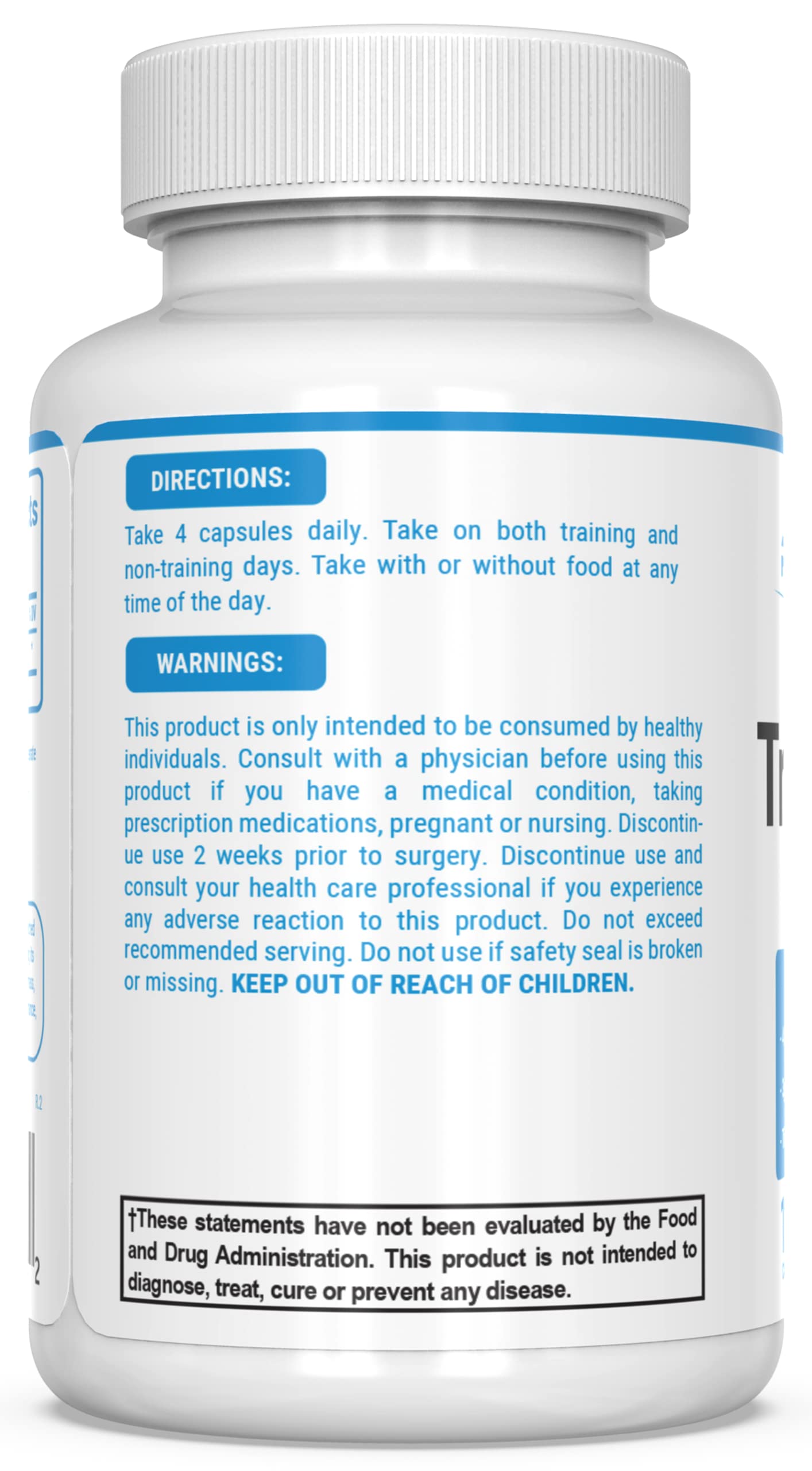 PEScience TruCreatine Creatine Pills, Easy-to-Take Creapure Creatine Capsules, Monohydrate, for Men & Women, Supports Muscle Growth, Strength & Recovery, Cognition, 3g Per Serving, 120 Capsules PEScience uk supplements