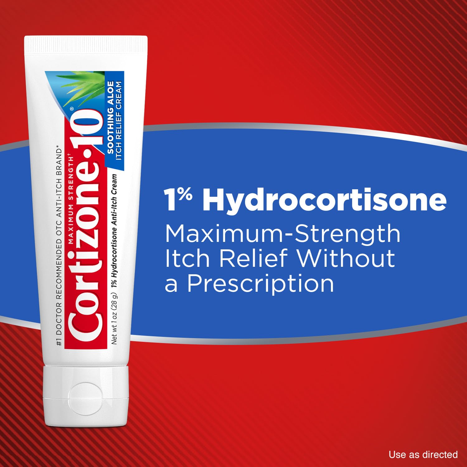 Cortizone-10 Maximum Strength Soothing Aloe Itch Relief Cream, 1% Hydrocortisone, Fast-Acting, Anti-Itch Cream for Bug Bites, Rash, Eczema, Psoriasis, Poison Ivy, Oak, Sumac & More, 1 oz Cortizone 10 uk supplements