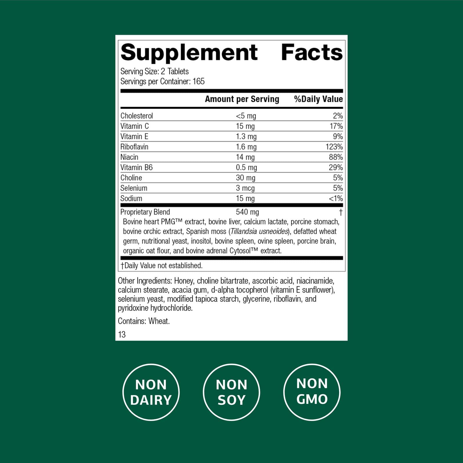 Standard Process Inc. Cardio-Plus - Antioxidant Support - Heart Health, Circulation & Blood Flow Supplement with Vitamin B6, Niacin & Riboflavin - Energy Metabolism Supplement - 330 Tablets Standard Process Inc. uk supplements