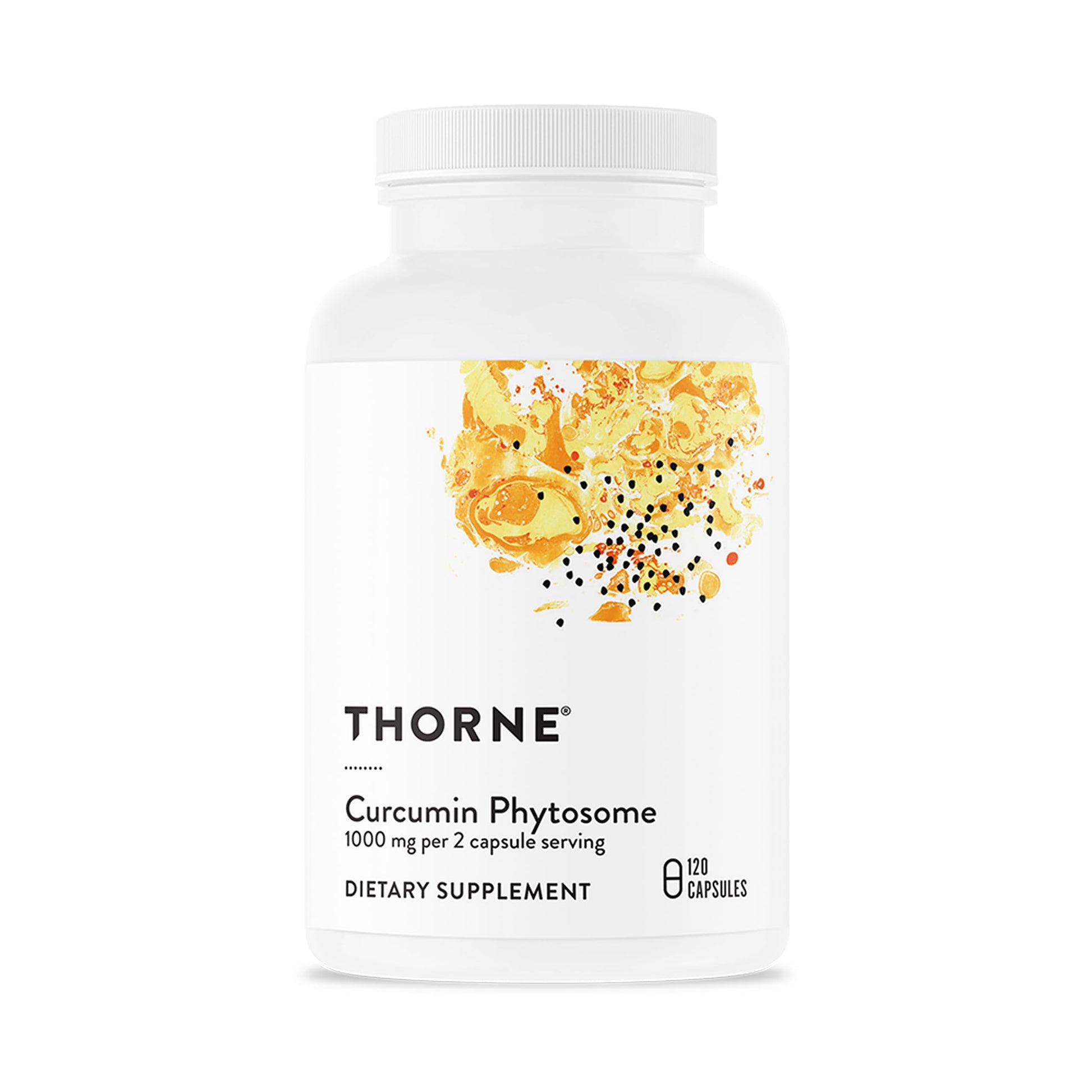 THORNE - Curcumin Phytosome 1000 mg (Meriva) - Clinically Studied, High Absorption - Supports Healthy Inflammatory Response in Joints, Muscles, GI Tract, Liver, Brain & Nerves* - 60 Servings THORNE uk supplements