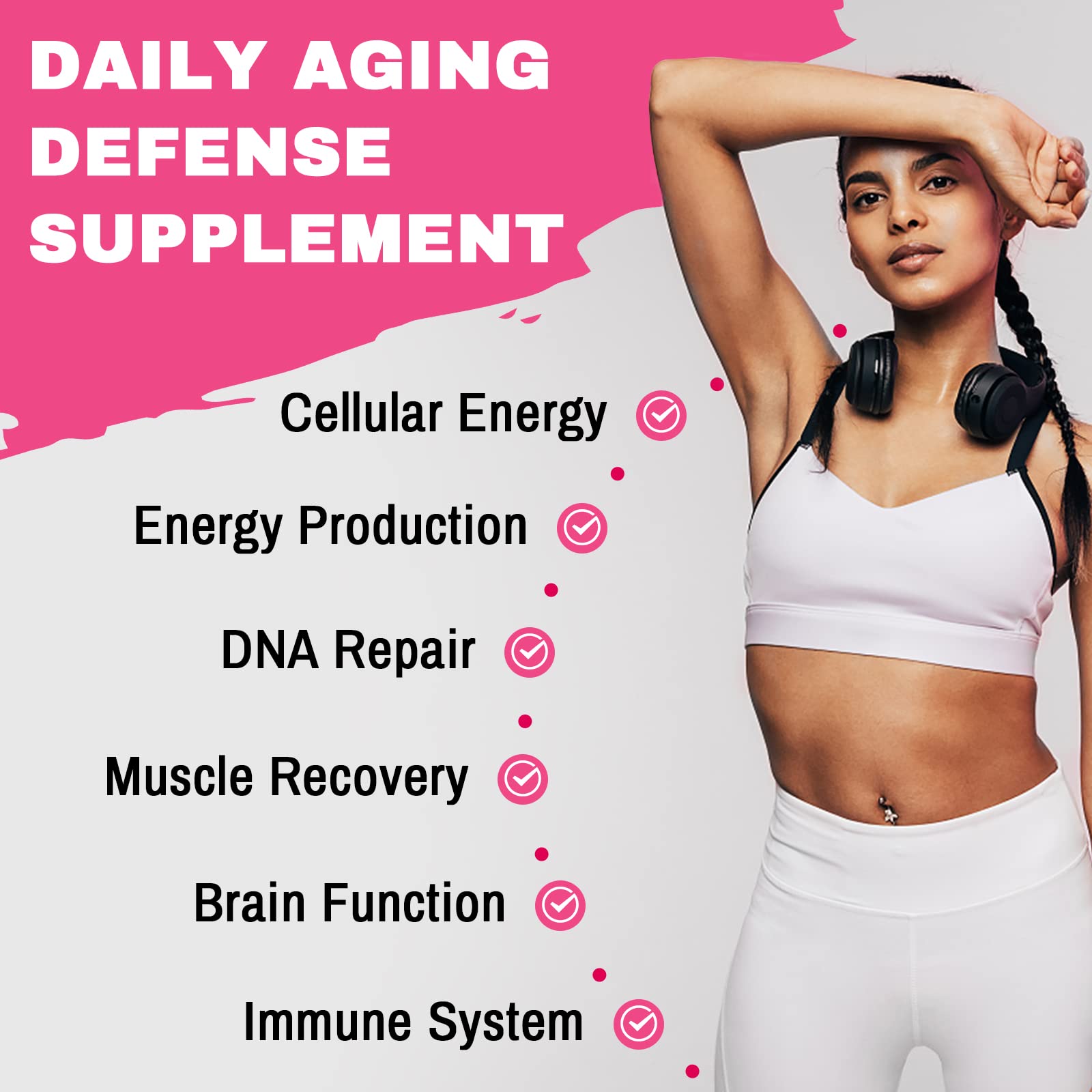 Laevigo Liposomal NAD+ Supplement 1200mg High Absorption, Cellular Energy & Mitochondrial Support, NAD Plus for Longevity & Vitality, Anti-Aging Formula, 60 Softgels Laevigo uk supplements